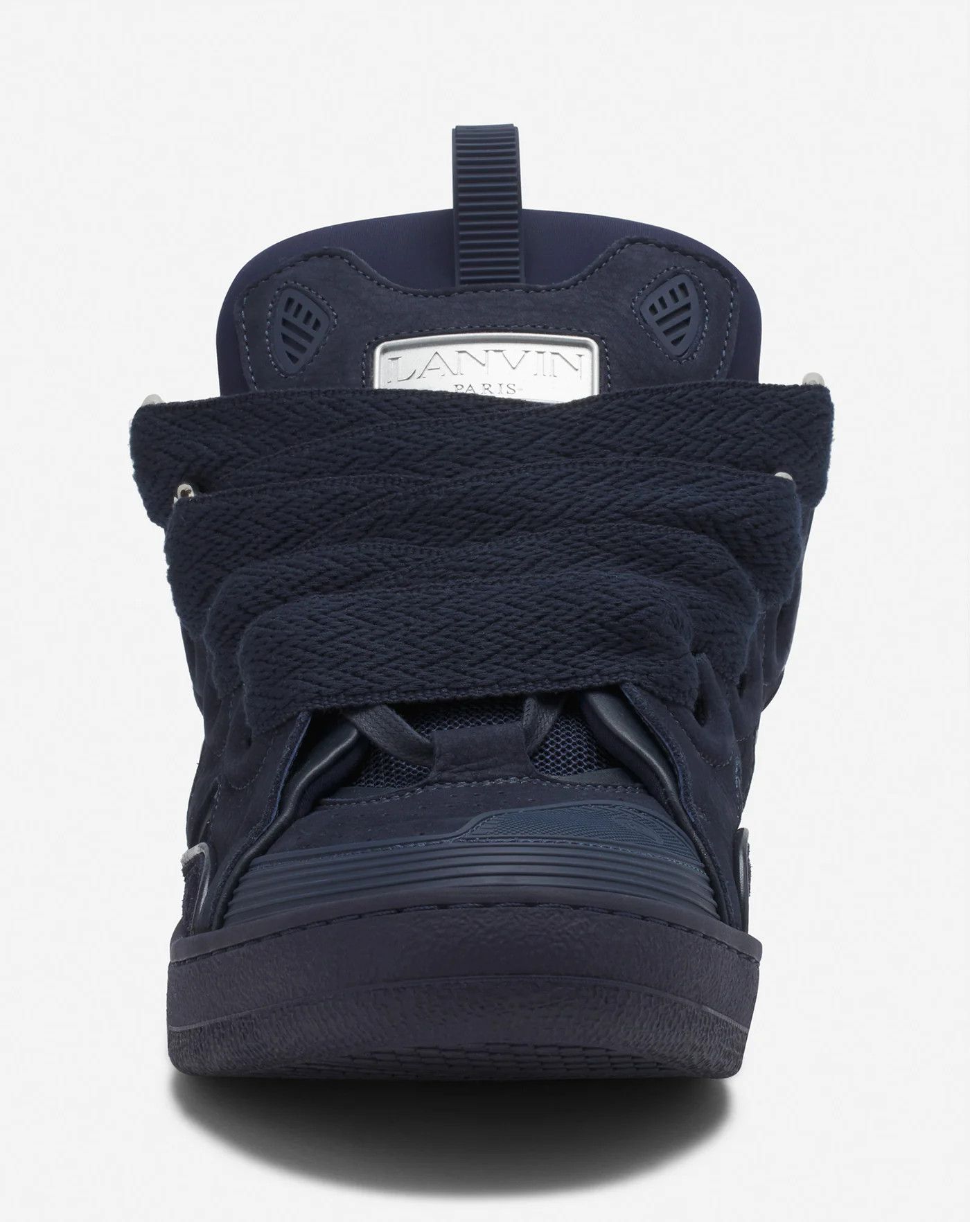 Lanvin Lanvin 'Navy Blue Curb' Sneakers Size US 7 / EU 40 - 4 Thumbnail