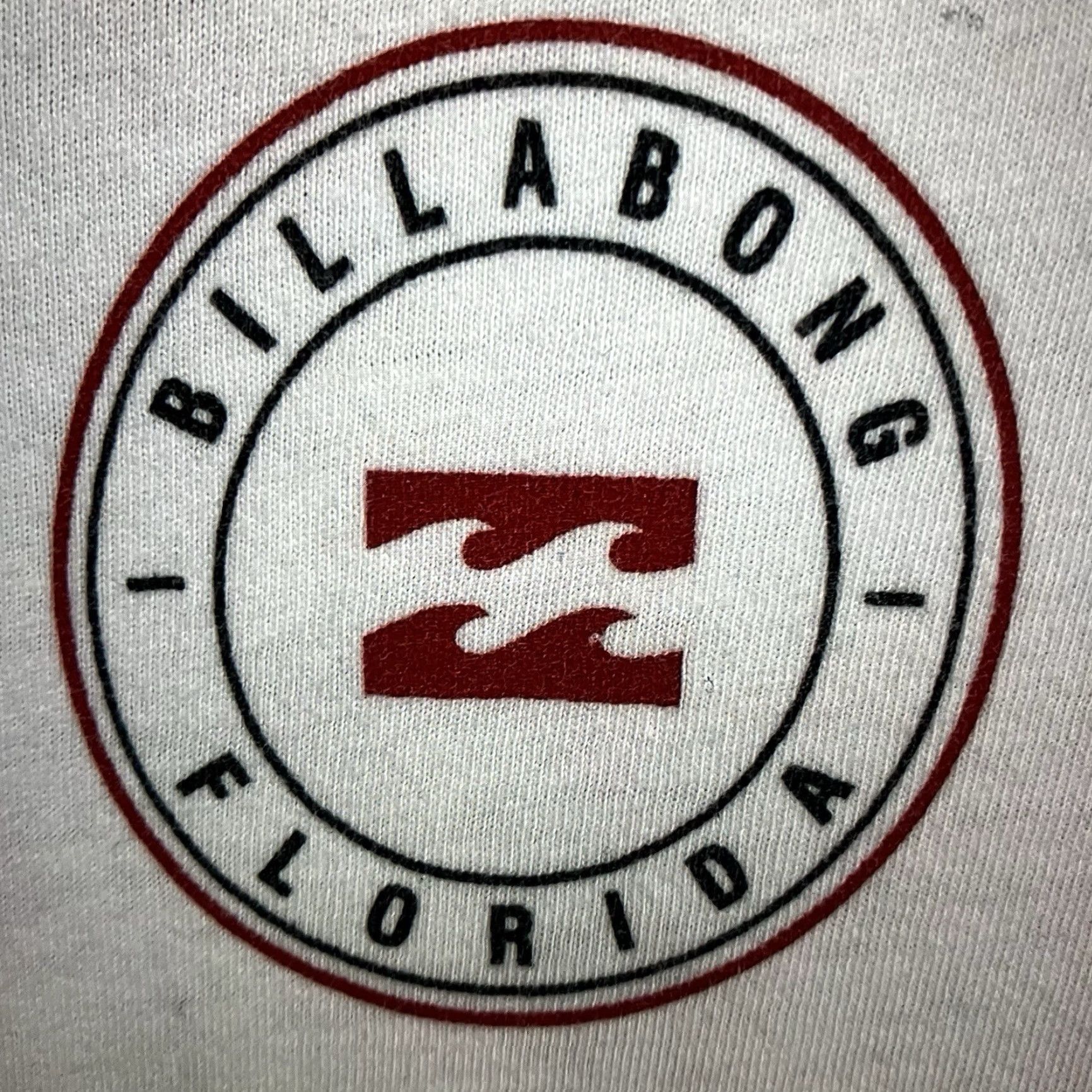 Billabong Billabong Men's T-Shirt Small White Florida Graphic Beach Outdoor Crew Neck Short Sleeve Athletic Size US S / EU 44-46 / 1 - 5 Thumbnail