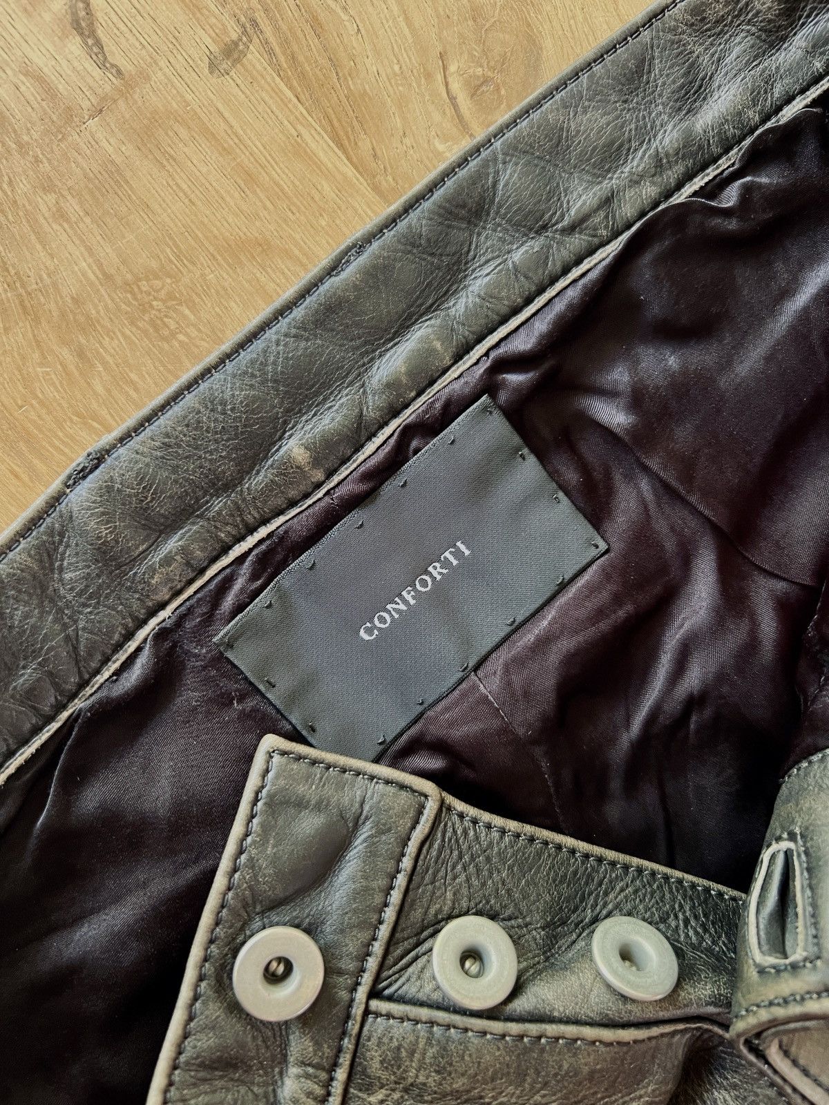 Vintage Leather Pants Size US 30 / EU 46 - 9 Thumbnail