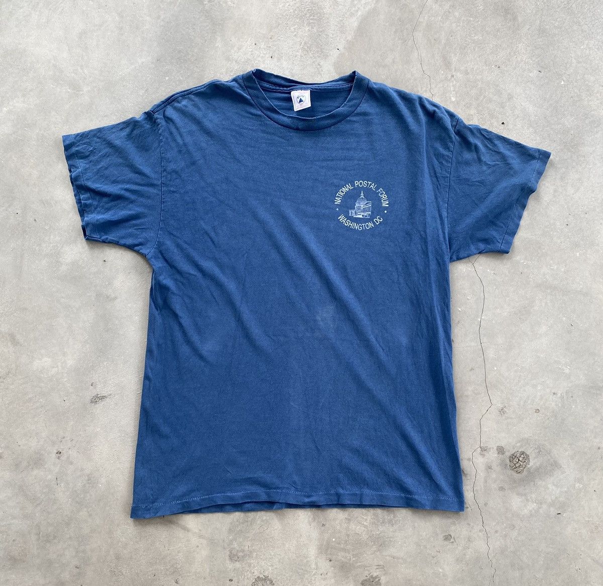 Delta × Vintage VINTAGE USPS POSTAL WASHINGTON RUN WELLWORN TEE Size US L / EU 52-54 / 3 - 2 Thumbnail