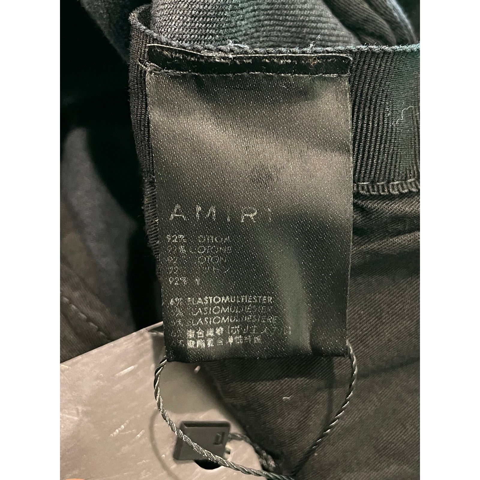 Amiri Amiri Cargo Black Jeans Size US 30 / EU 46 - 9 Thumbnail