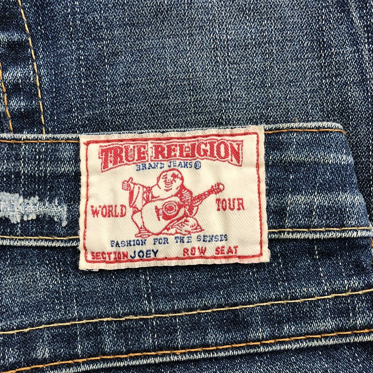 If Six Was Nine × Japanese Brand × True Religion Vintage True Relligion Distressed BootCut Flared Jeans LGB Size US 26 / EU 42 - 11 Thumbnail