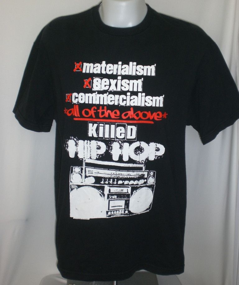 Other What Killed Hip Hop Radio T-Shirt Mens XL Size US XL / EU 56 / 4 - 2 Thumbnail