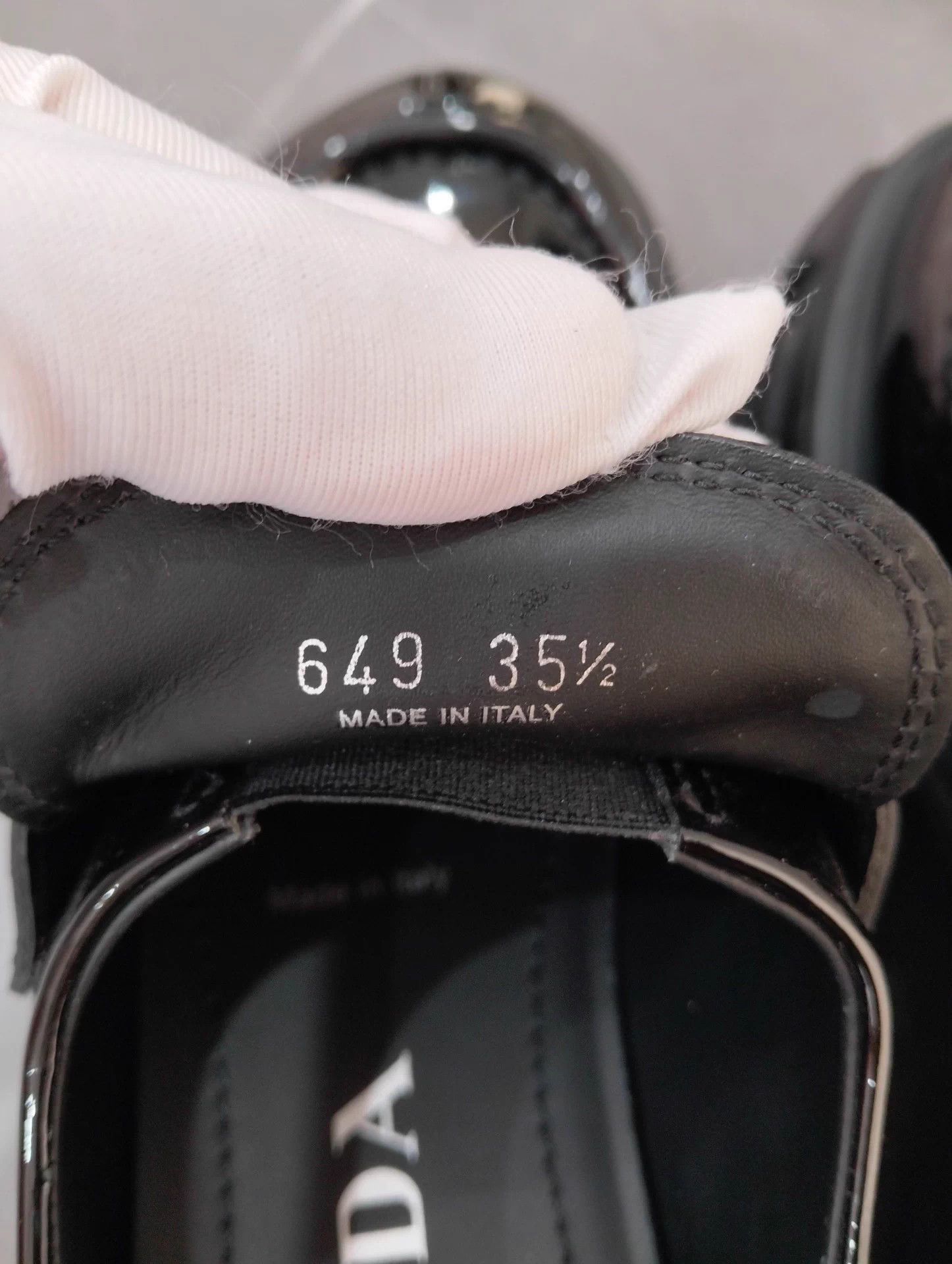 Prada PRADA Black Platform Loafers 5.5cm 35.5 Size US 5 / IT 35 - 8 Thumbnail