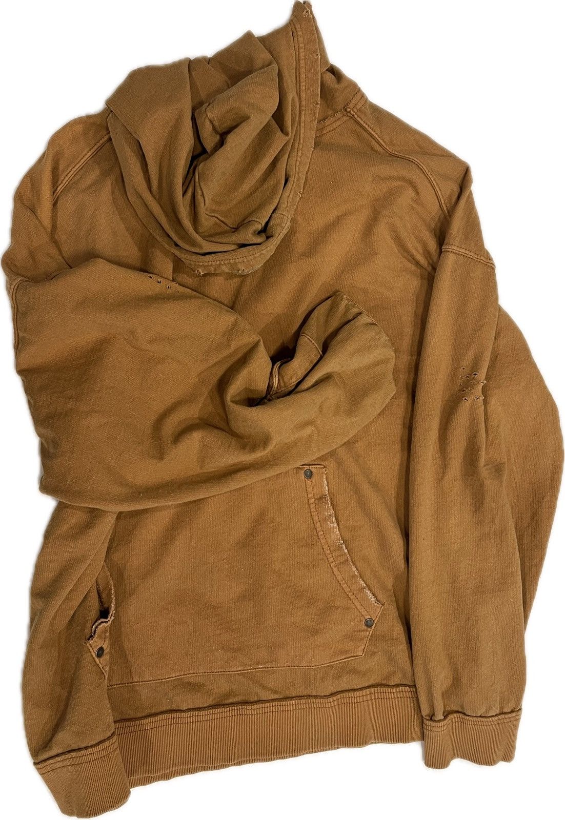 Bdg BDG Orange Beige Hoodie Sweater - Medium Size US M / EU 48-50 / 2 - 3 Thumbnail