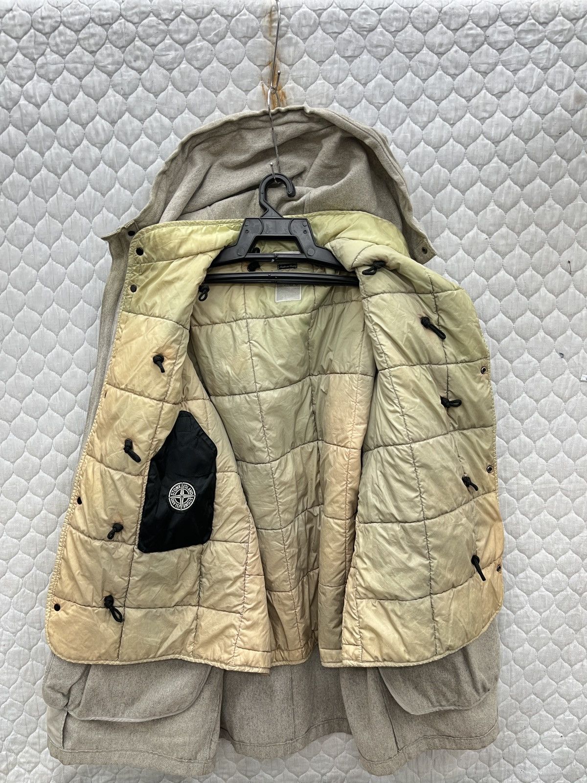 Stone Island 🔥🔥🔥STEALS VTG STONE ISLAND AW1998 LONG COAT Size US L / EU 52-54 / 3 - 3 Thumbnail