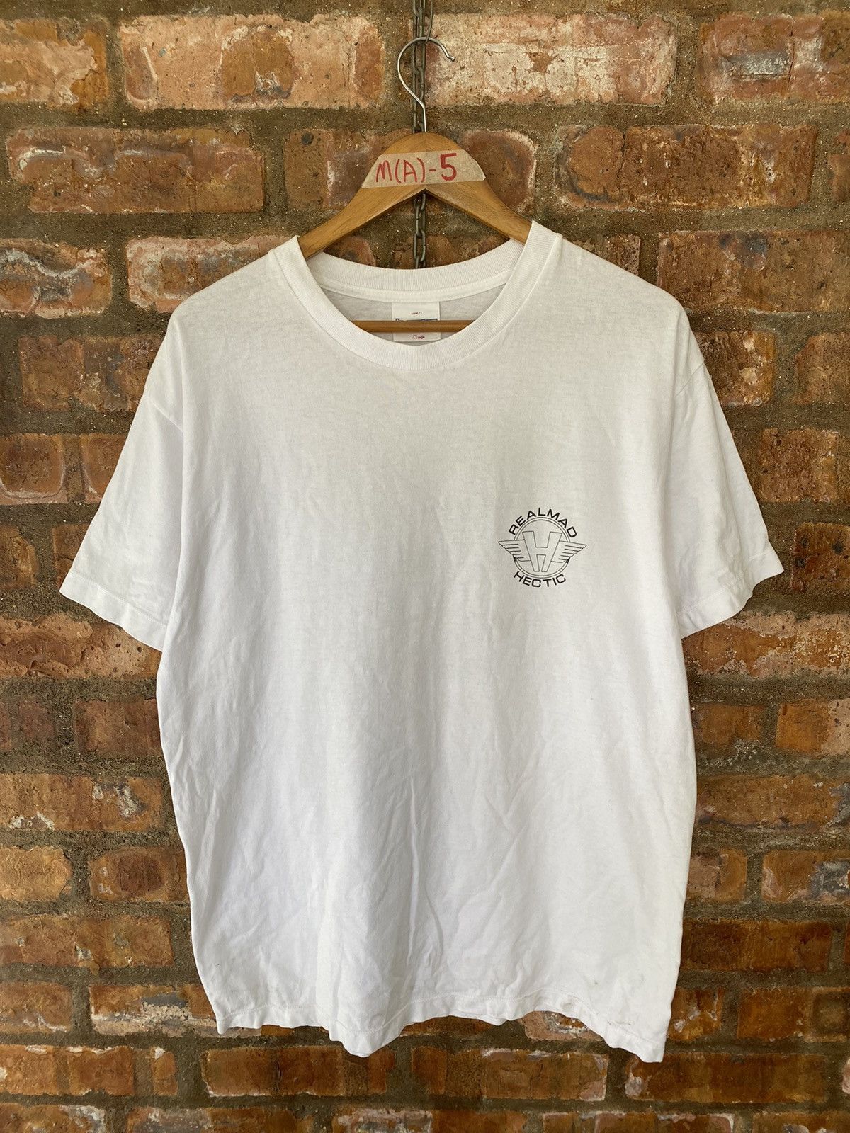 realmad HECTIC 2001 Hectic Wing logo tee Size US L / EU 52-54 / 3 - 6 Thumbnail