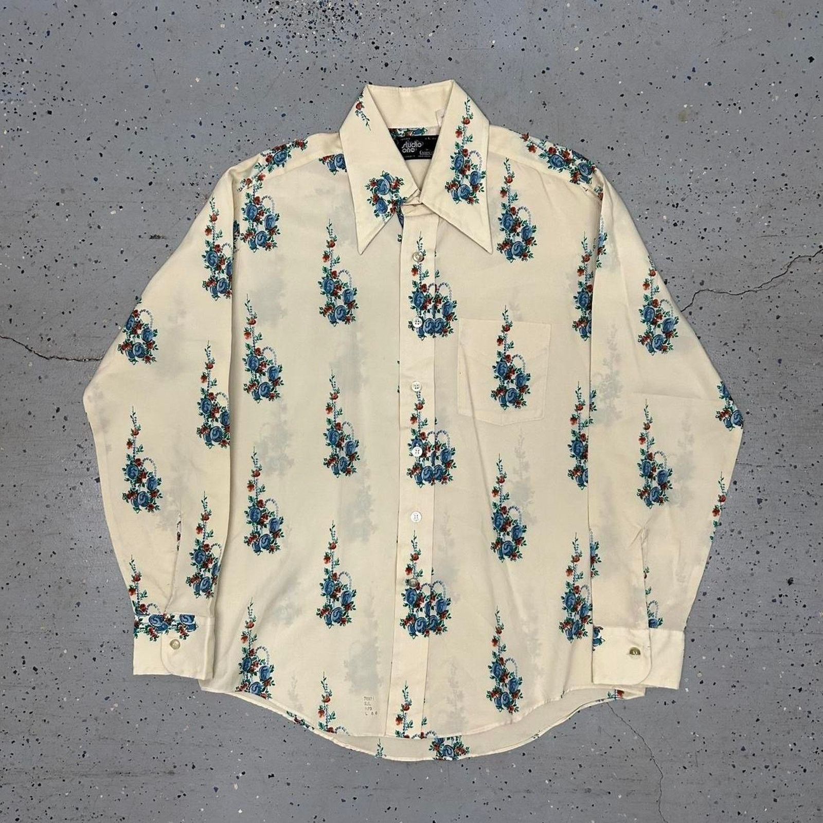 Other 70s floral print button up shirt Size L / US 10 / IT 46 - 1 Thumbnail