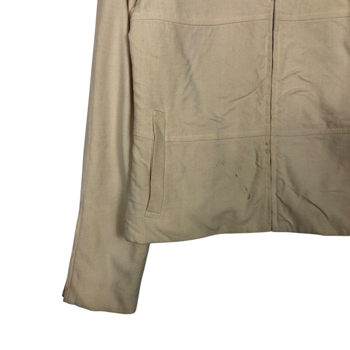 Vintage 🔥VINTAGE CROPPED BIKER JACKET NOVESPAZIO ISSEY MIYAKE Size US S / EU 44-46 / 1 - 6 Thumbnail
