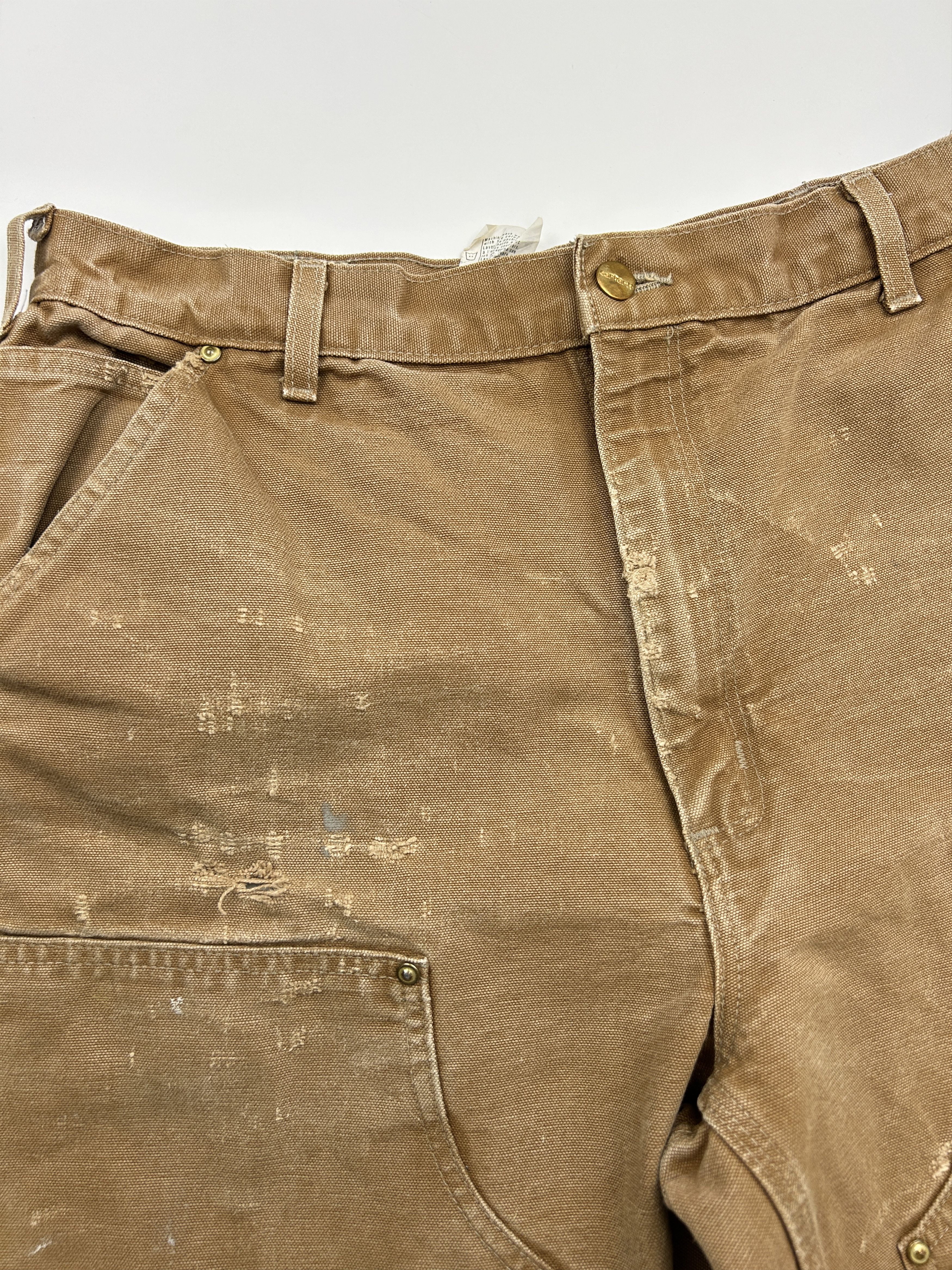 Carhartt Vintage Carhartt Canvas Double Knee Fit Pants Size 34W Size US 34 / EU 50 - 4 Thumbnail