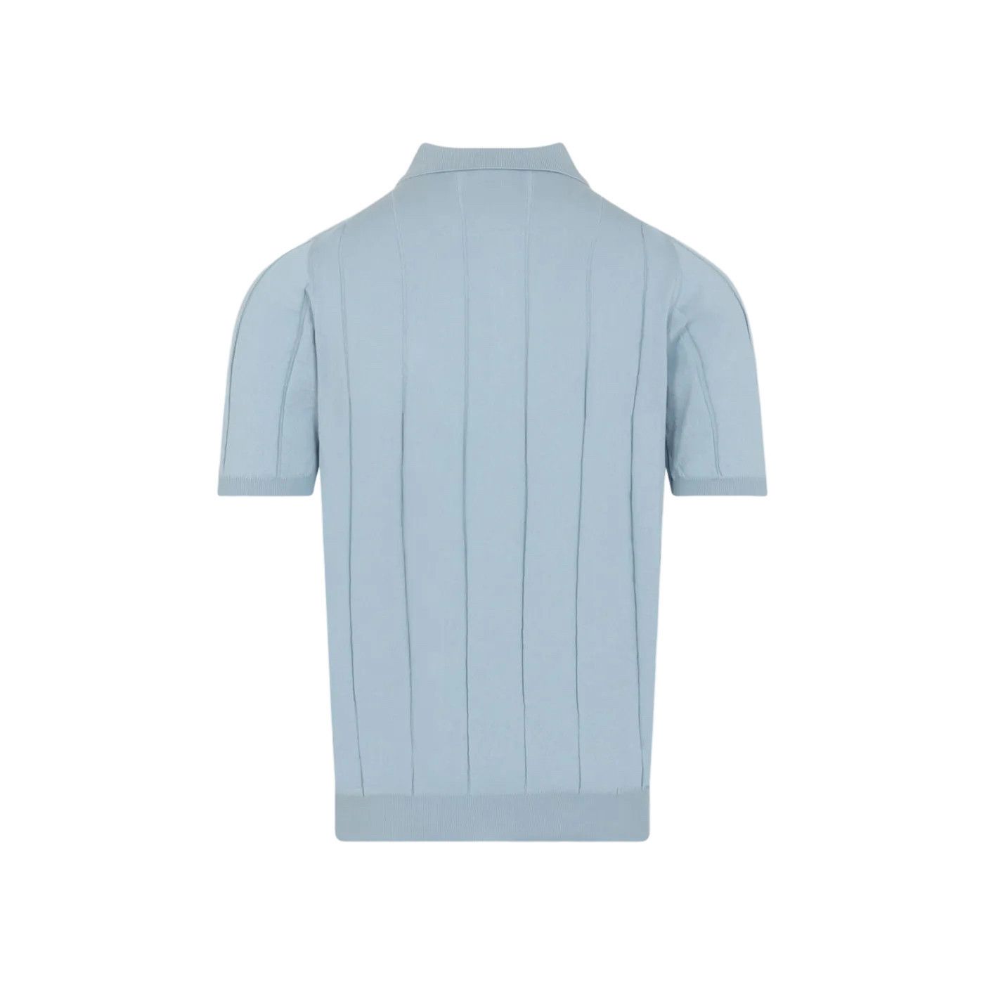 Kiton KITON Celeste Cotton Polo Shirt New & Authentic (Men's size: Size US L / EU 52-54 / 3 - 2 Thumbnail