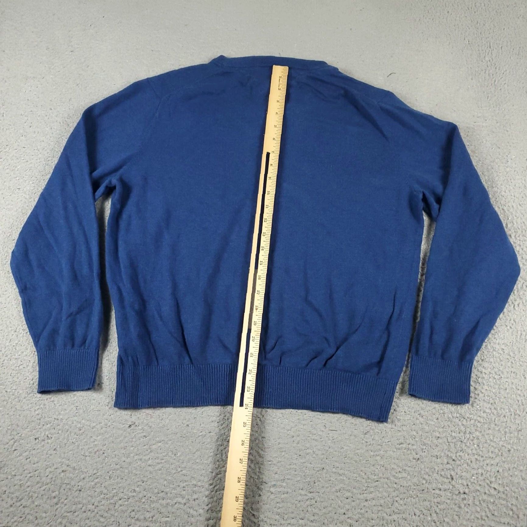 Tommy Hilfiger Tommy Hilfiger Pullover Sweater Mens Large Blue Crew Neck Long Sleeve Cotton Size US L / EU 52-54 / 3 - 6 Thumbnail