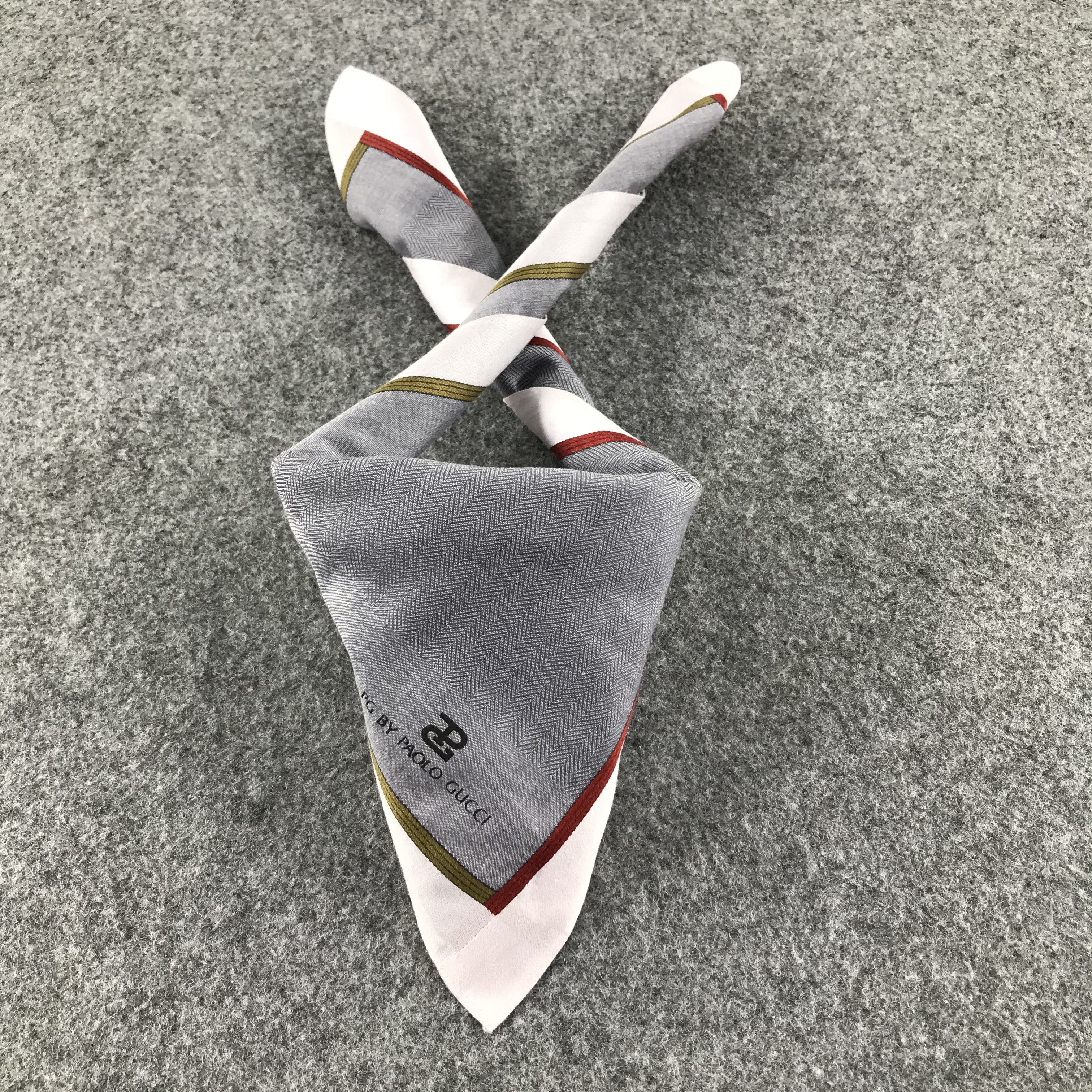 Paolo Gucci PG by Paolo Gucci Handkerchief Neckerchief Bandana H201 Size ONE SIZE - 2 Thumbnail