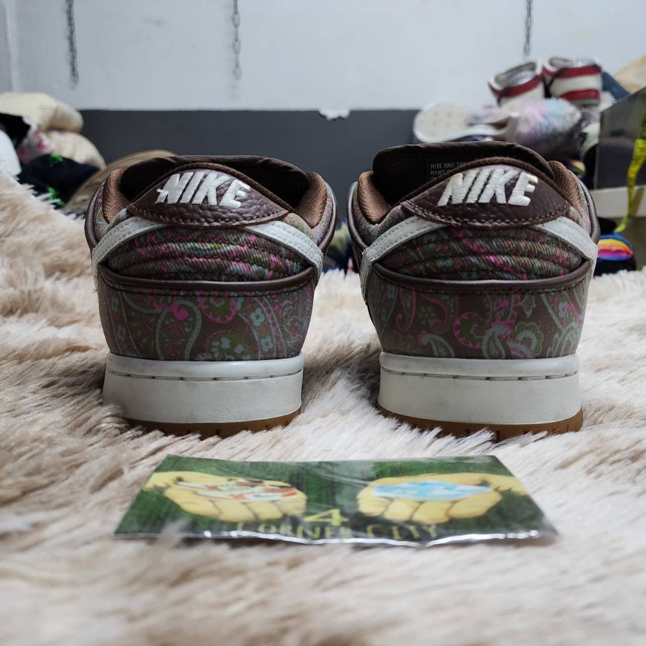 Nike Nike Sb Dunk Low Paisley Brown Size US 8.5 / EU 41-42 - 5 Thumbnail