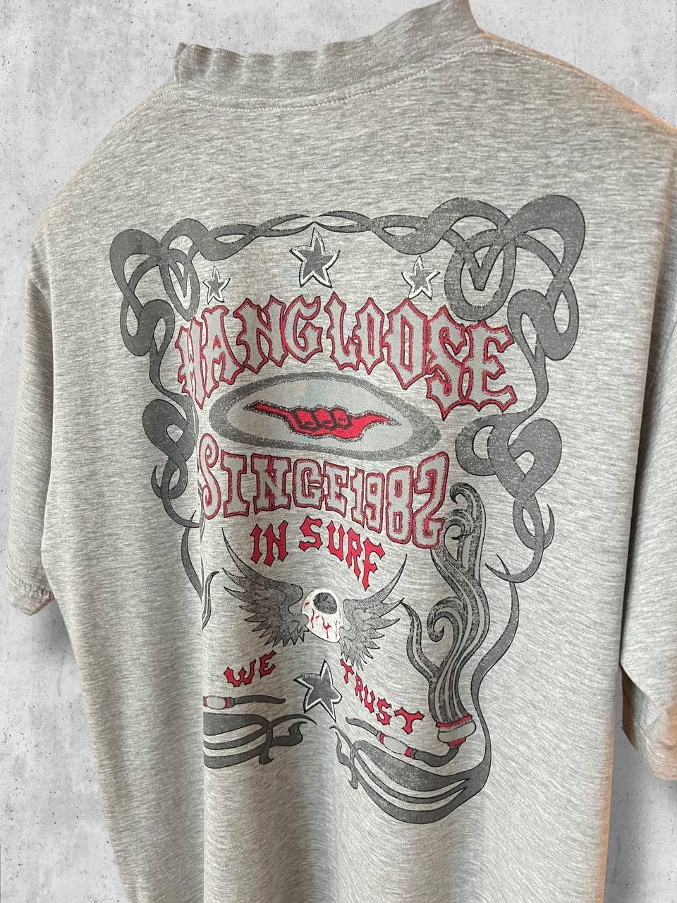 Sex Skateboards HANG LOOSE 1982 SURFING vintage tee t shirt skateboarding Size US XL / EU 56 / 4 - 2 Thumbnail