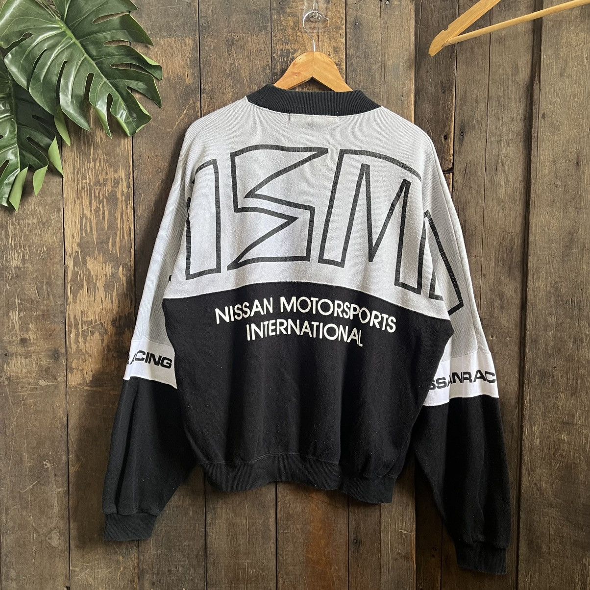 Vintage Vintage 90’s Nissan Nismo Spellout Big Logo Crewneck Size US L / EU 52-54 / 3 - 1 Thumbnail