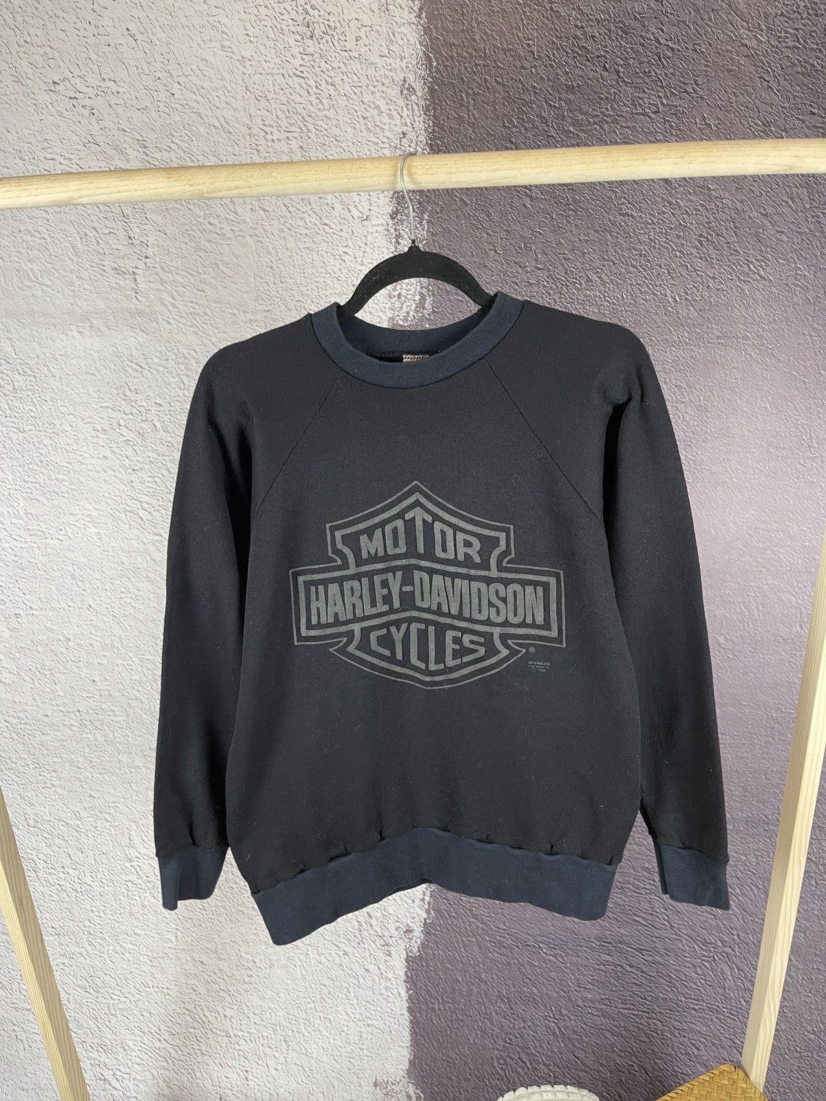Harley Davidson × Vintage South Texas Tees Harley-Davidson vintage 80s sweatshirt Size US M / EU 48-50 / 2 - 1 Thumbnail