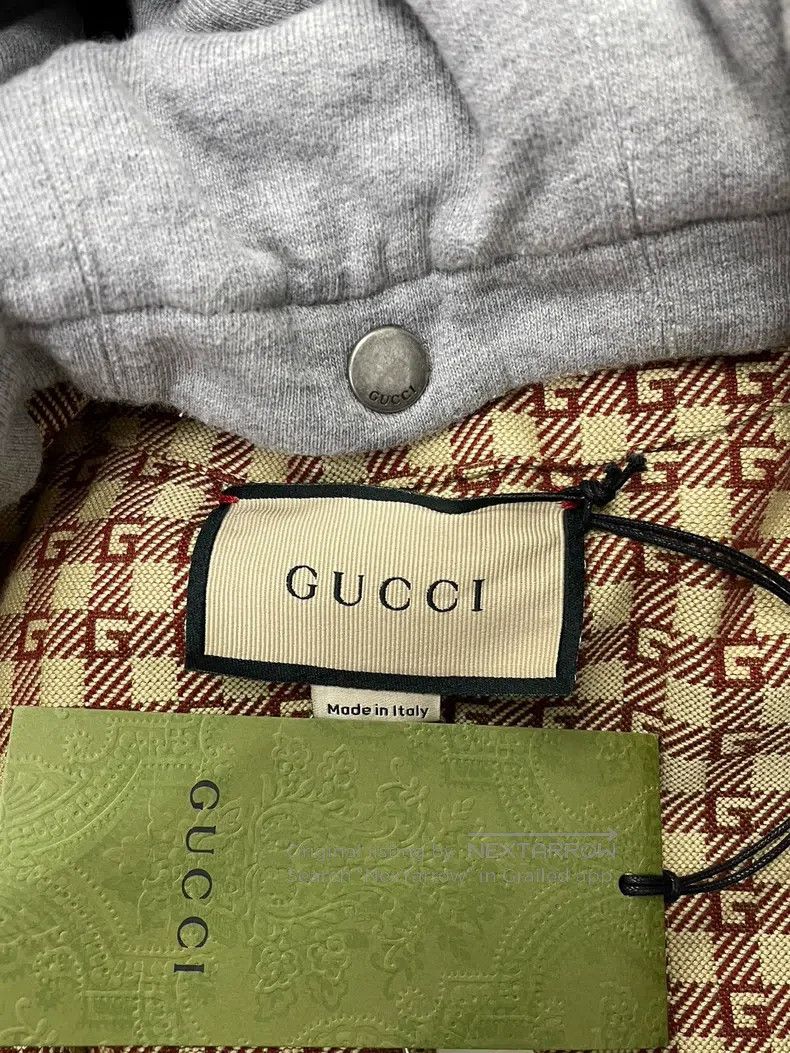 Gucci Gucci Old flower stitching hooded jacket Size US S / EU 44-46 / 1 - 3 Thumbnail