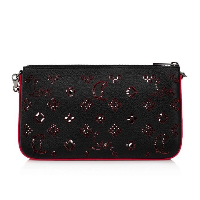 Christian Louboutin o1s1wg110125 Size: OS/Loubila Pouch in Black Size ONE SIZE - 2 Thumbnail