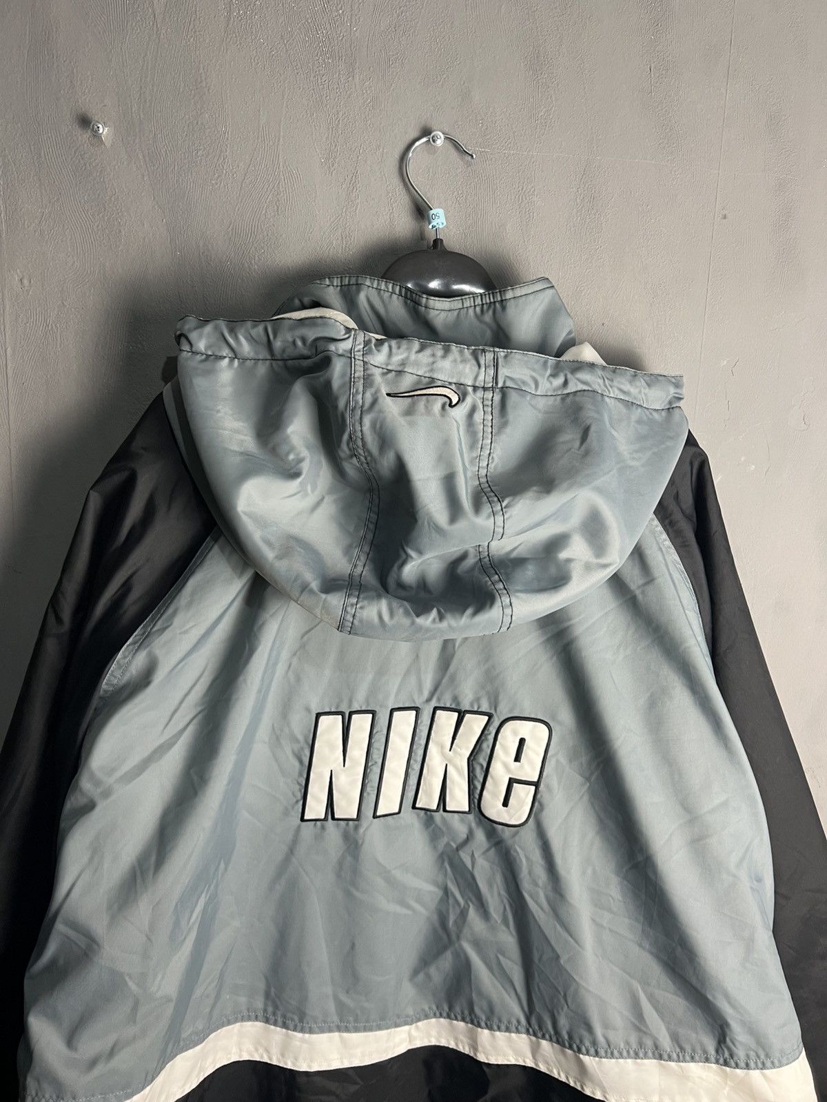 Nike Nike Vintage big swoosh logo Jacket Size US XL / EU 56 / 4 - 3 Thumbnail