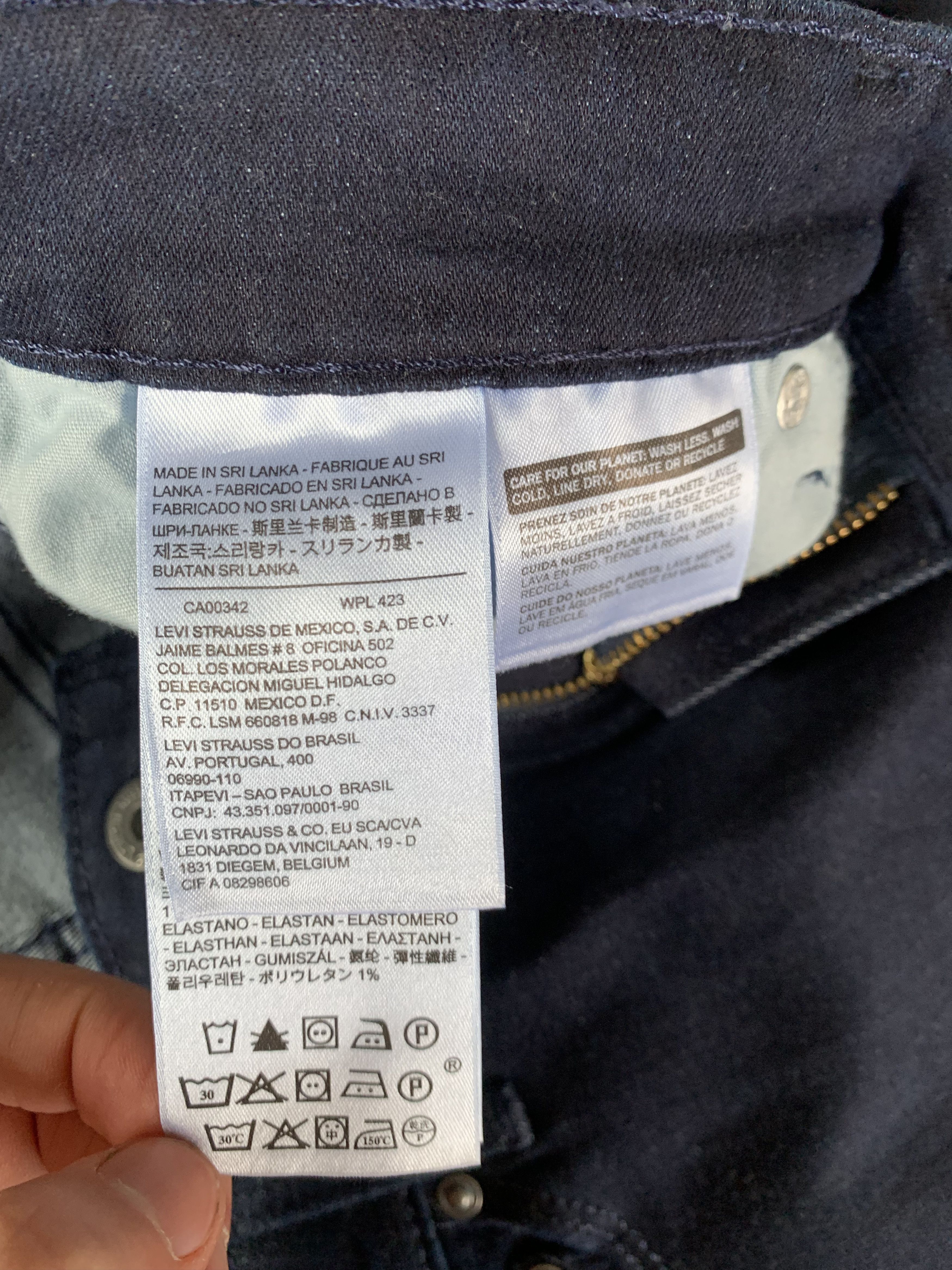 Levi's Levis Women’s Demi Curve Mid Rise Skinny Jeans Size 28" / US 6 / IT 42 - 7 Thumbnail