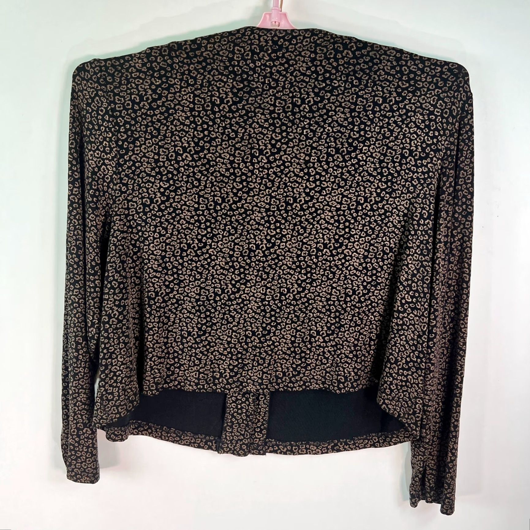 Vintage Ronnie Nicole Womens Black Long Sleeve Button Top 24W Size 4XL / US 24-26 - 5 Thumbnail