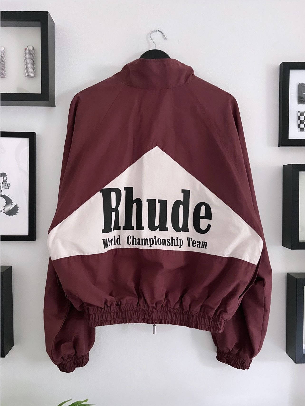 Rhude WORLD RACING WINDBREAKER JACKET | Grailed