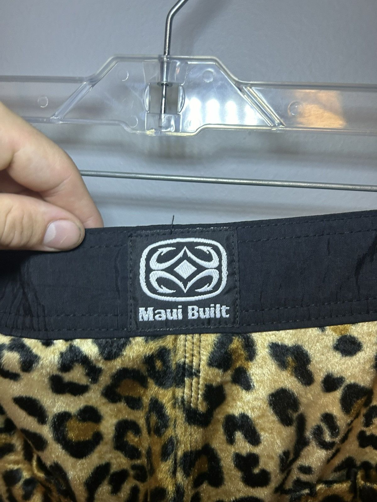 Other Vintage Maui Built fur leopard swim shorts Size US 36 / EU 52 - 9 Thumbnail