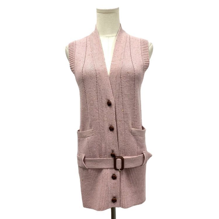 Gucci Gucci Pink Wool Cardigan XS Size XS / US 0-2 / IT 36-38 - 1 Thumbnail