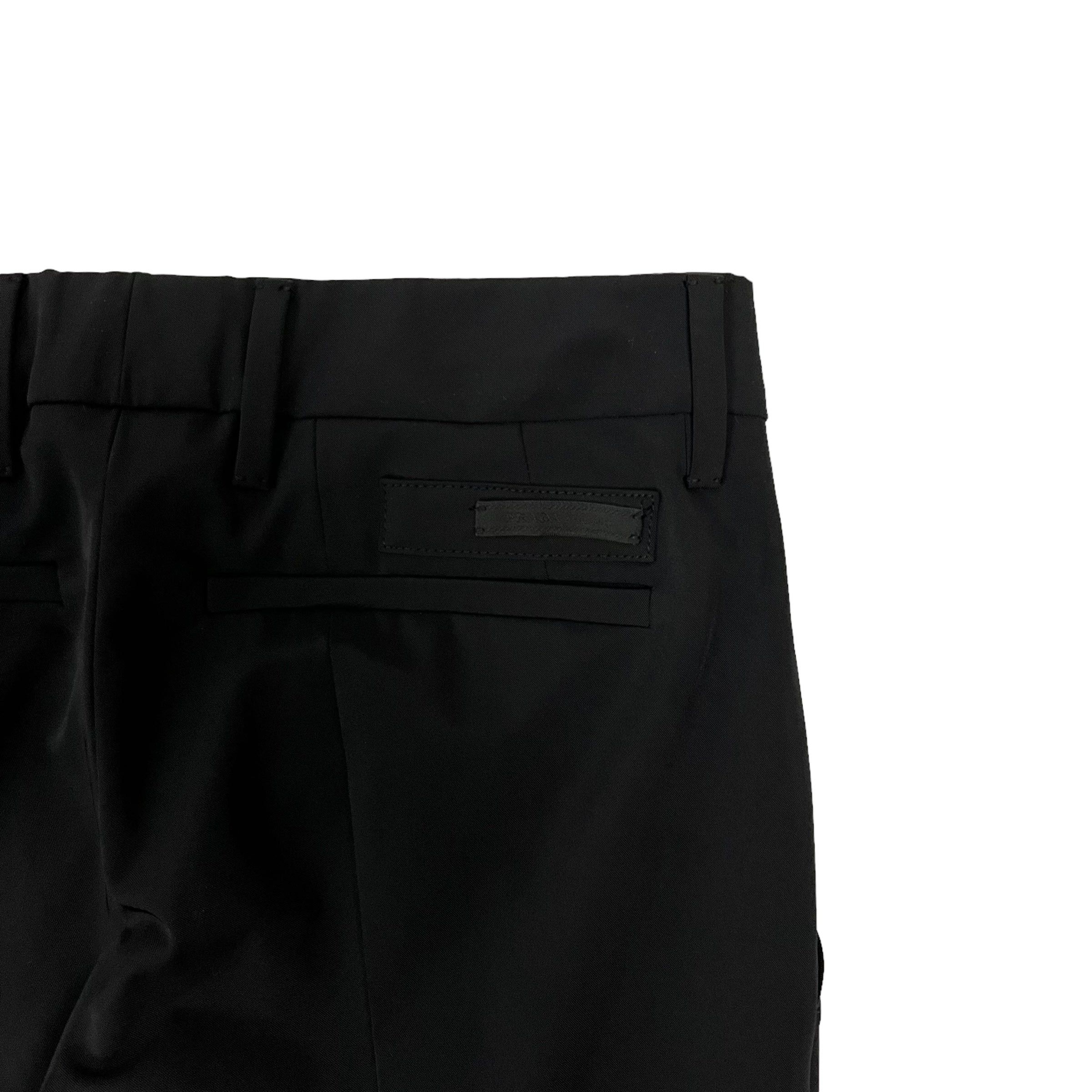 Prada Women's Prada Nylon Trousers - Size S Size 28" / US 6 / IT 42 - 4 Thumbnail