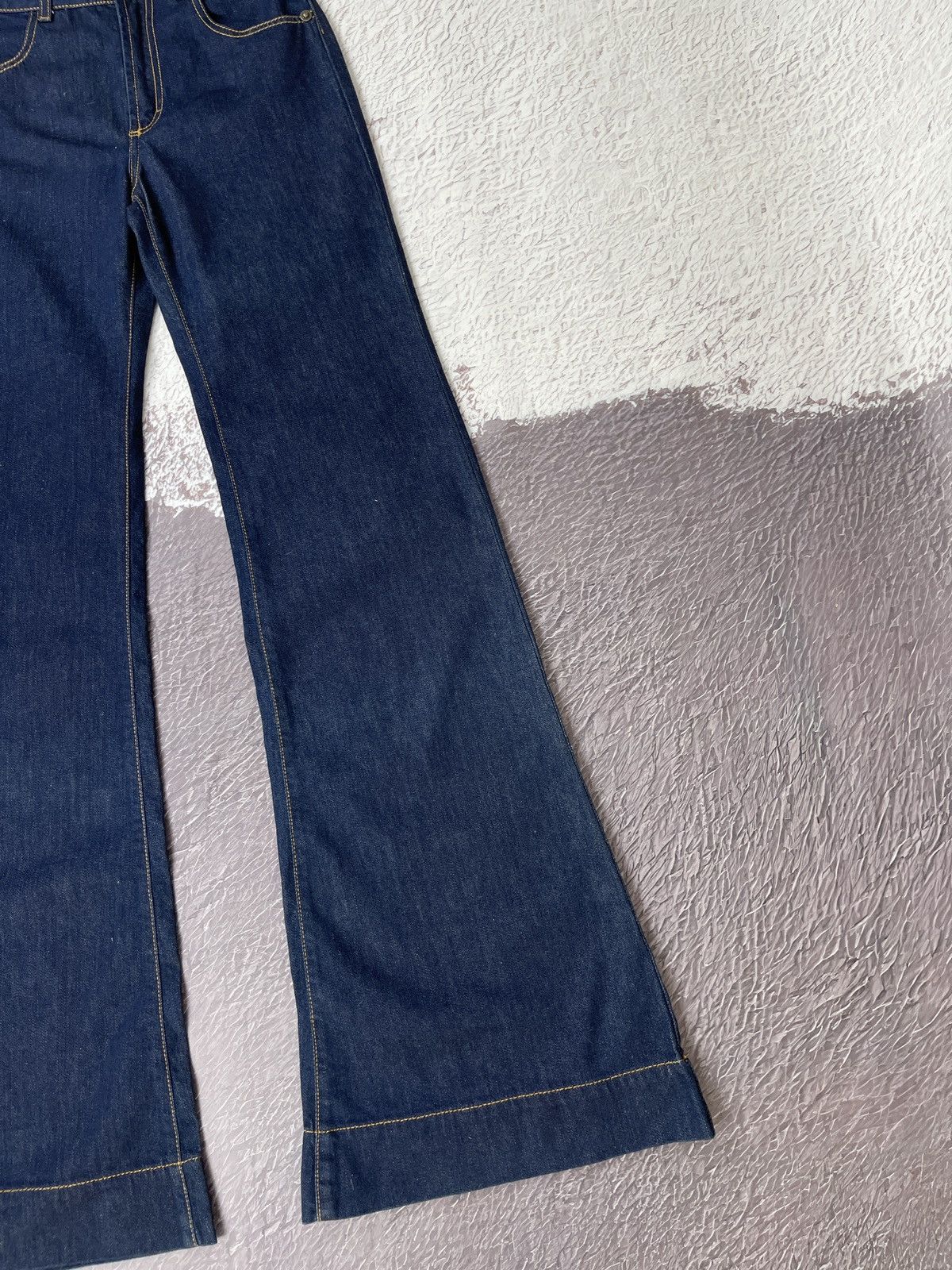 Just Cavalli Just Cavalli vintage indigo blue flared bootcut denim jeans Size 27" / US 4 / IT 40 - 4 Thumbnail