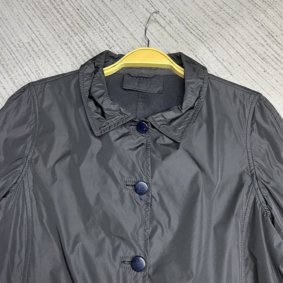 Prada × Vintage Vintage Prada Wax Jacket Size US S / EU 44-46 / 1 - 5 Thumbnail