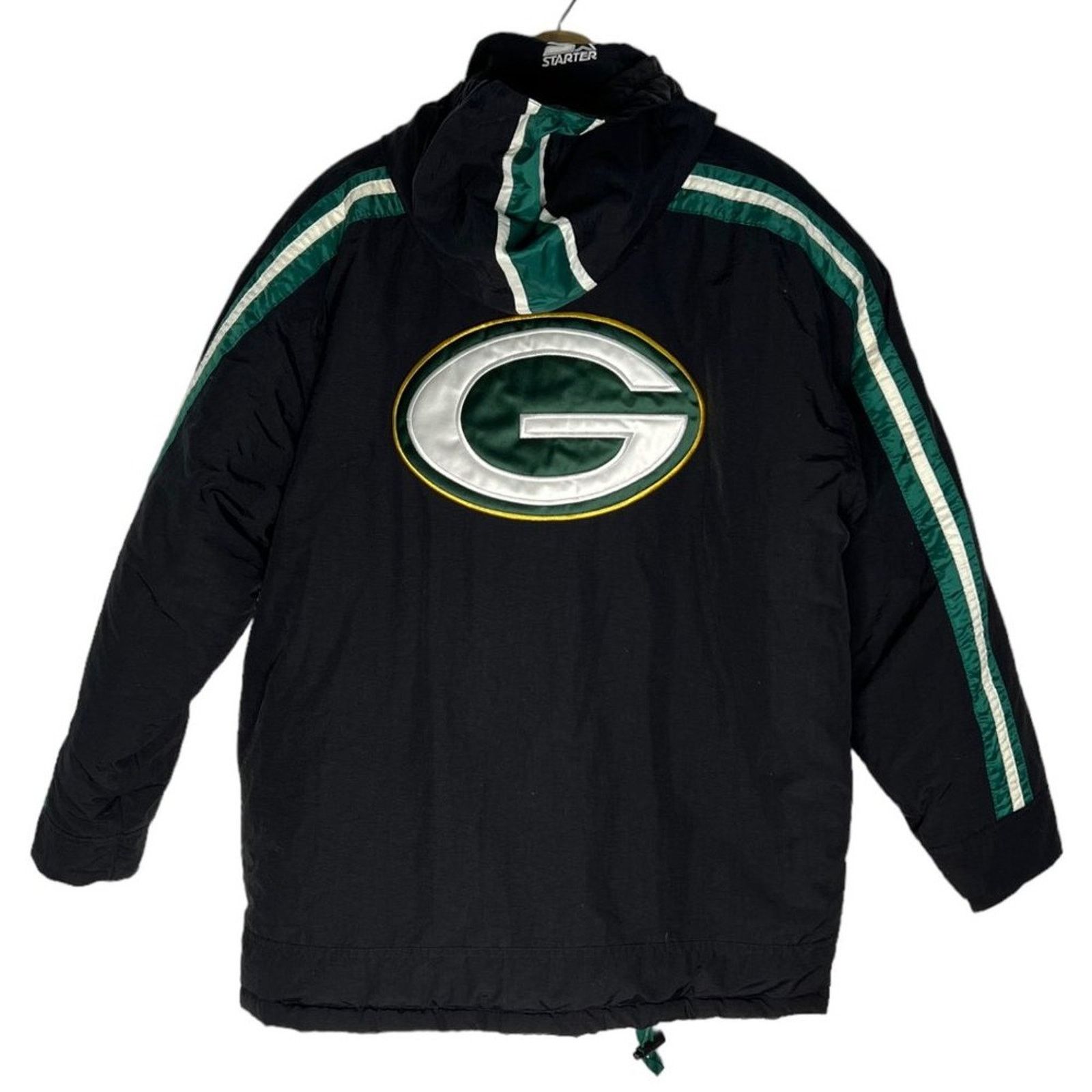 Starter Vintage Green Bay Packers NFL Winter Starter Jacket Size US M / EU 48-50 / 2 - 2 Thumbnail