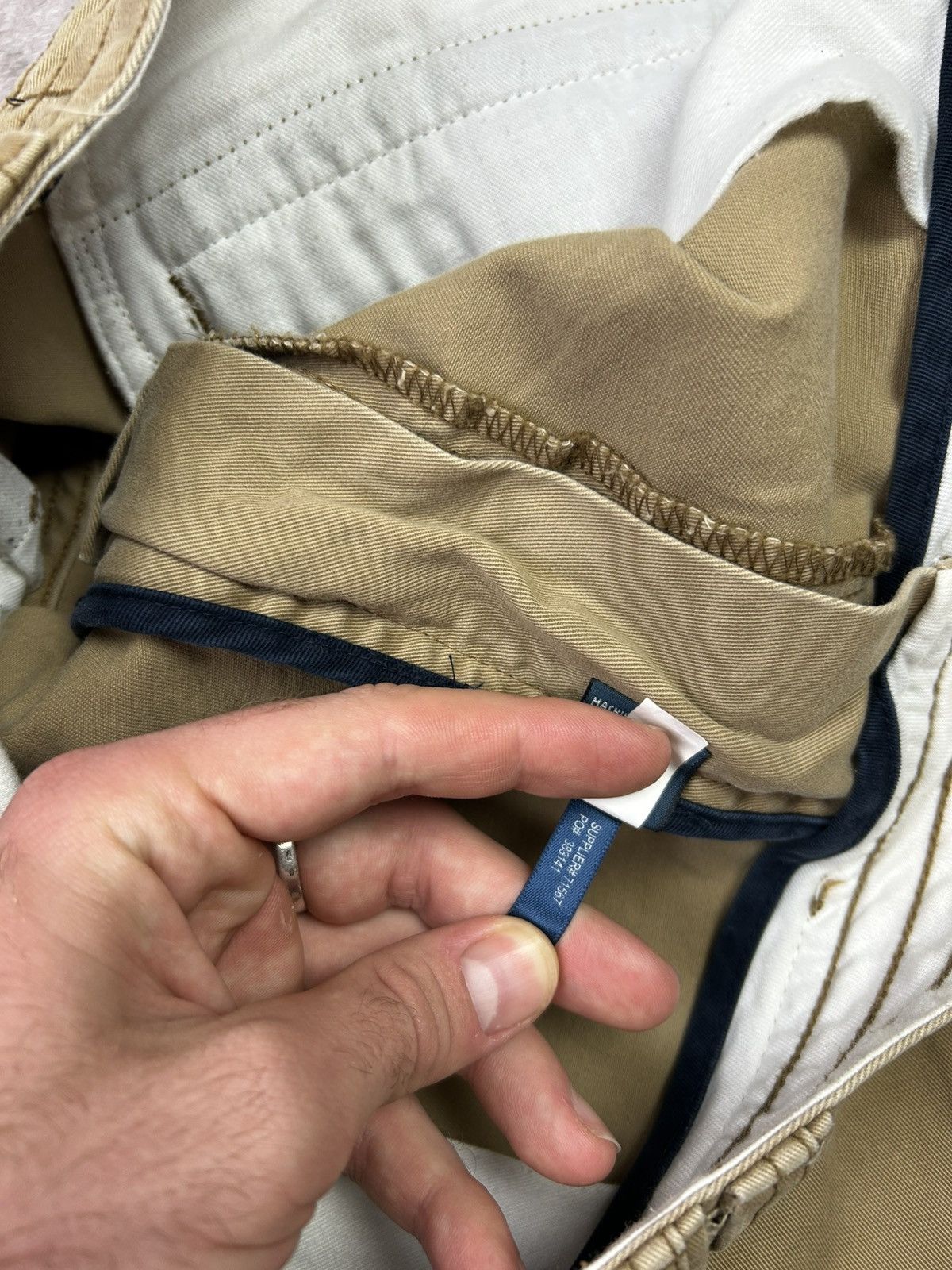 Polo Ralph Lauren × Vintage Vintage 90s Polo Ralph Lauren cargo shorts size 36 Size US 36 / EU 52 - 7 Thumbnail