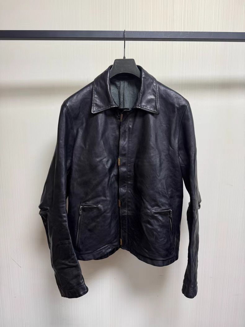 Carol Christian Poell Carol Christian Poell LM/2498 Leather Jacket Q8 Size US L / EU 52-54 / 3 - 1 Thumbnail
