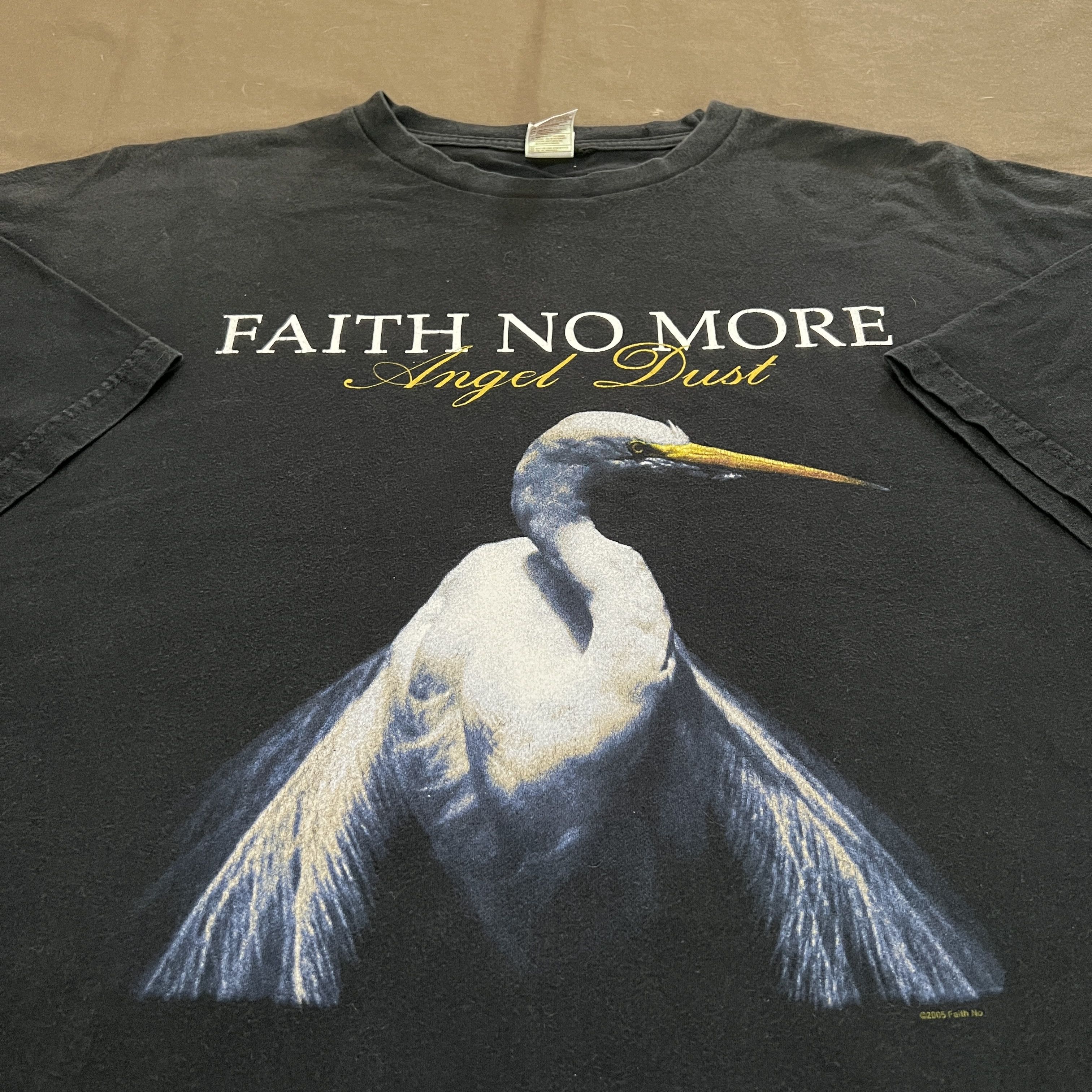 Band Tees × Vintage Vintage Y2K Faith No More Angel Dust Promo Tee 2XL Faded Size US XXL / EU 58 / 5 - 3 Thumbnail