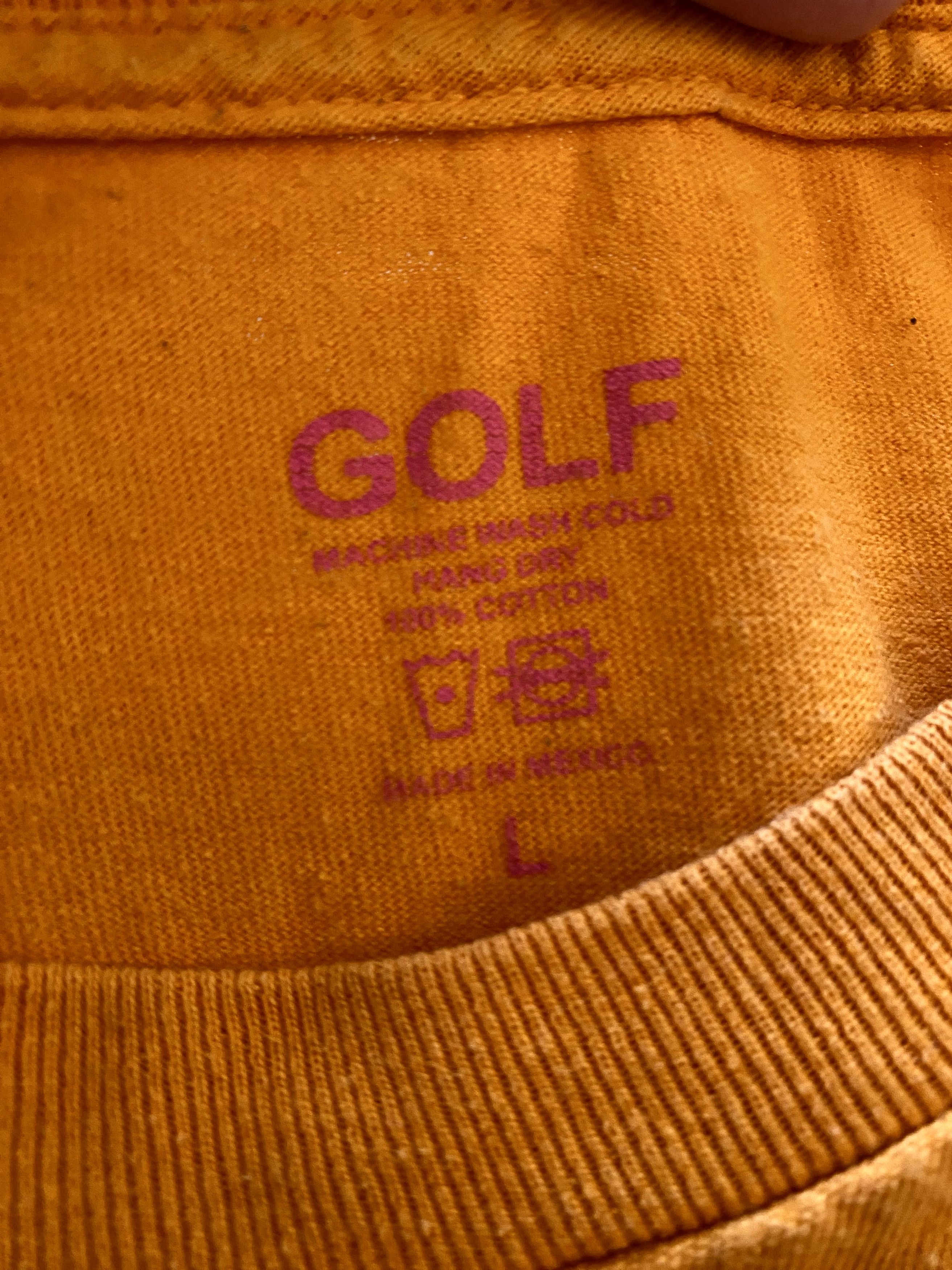 Golf Wang GOLF Orange Logo Tee Size US L / EU 52-54 / 3 - 2 Thumbnail