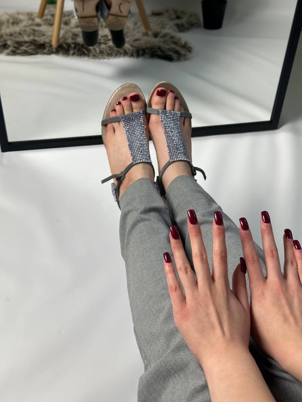 Burberry × Vintage Burberry WMNS Sandal Size US 7 / IT 37 - 7 Thumbnail