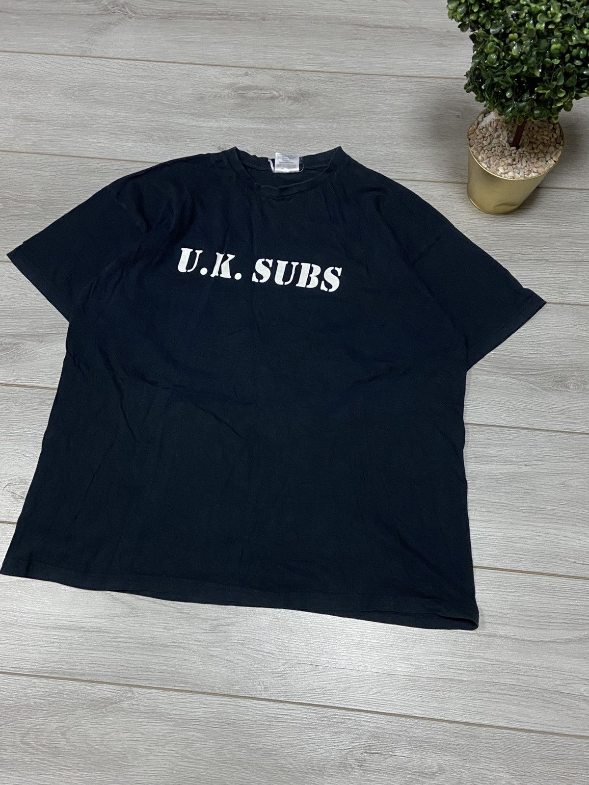 Band Tees Uk Subs anchor ⚓️ crew Punk Forever Vintage Tshirt Size US XL / EU 56 / 4 - 6 Thumbnail