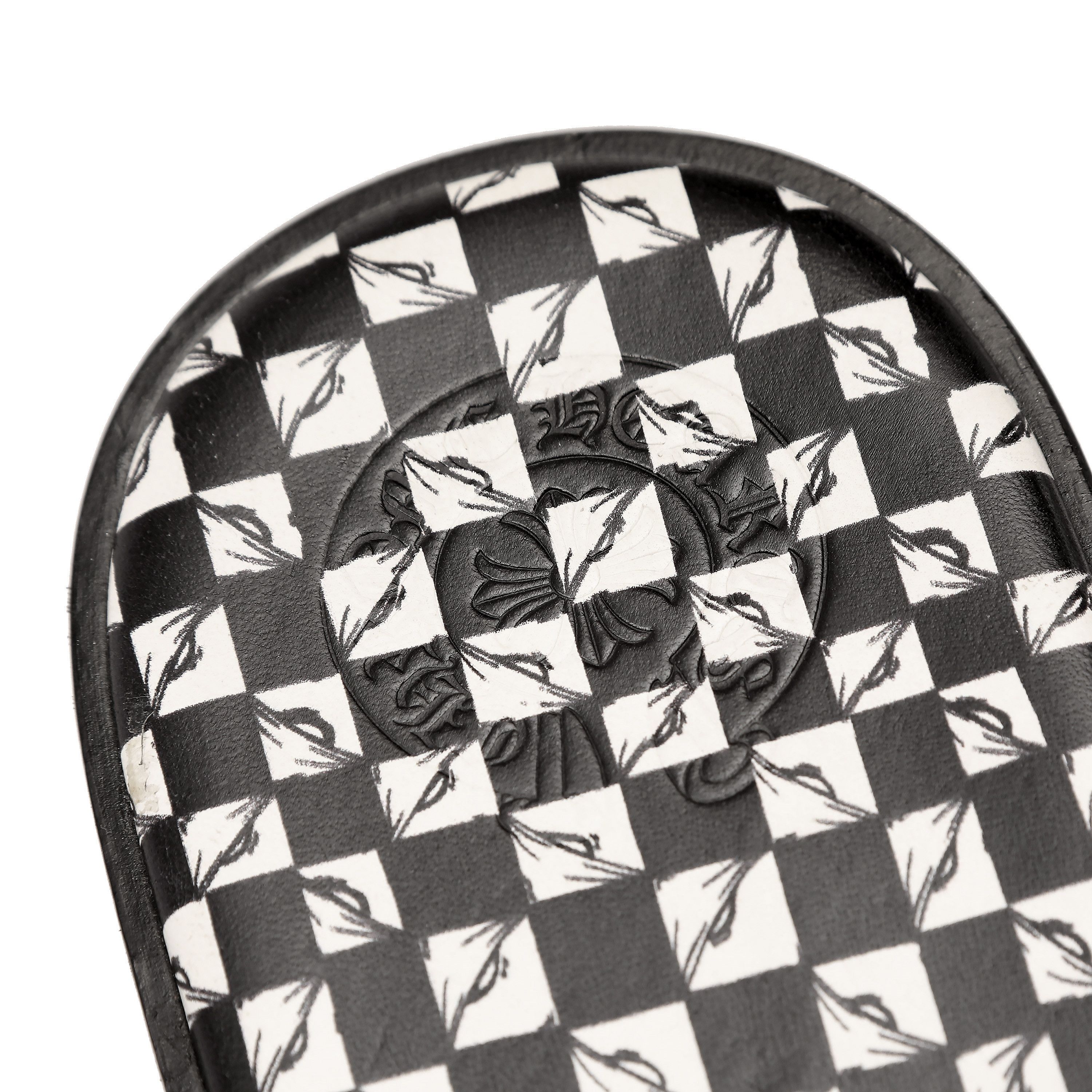 Chrome Hearts Matty Boy Chomper Slides Checkered w Red Lip Size US 10 / EU 43 - 7 Thumbnail