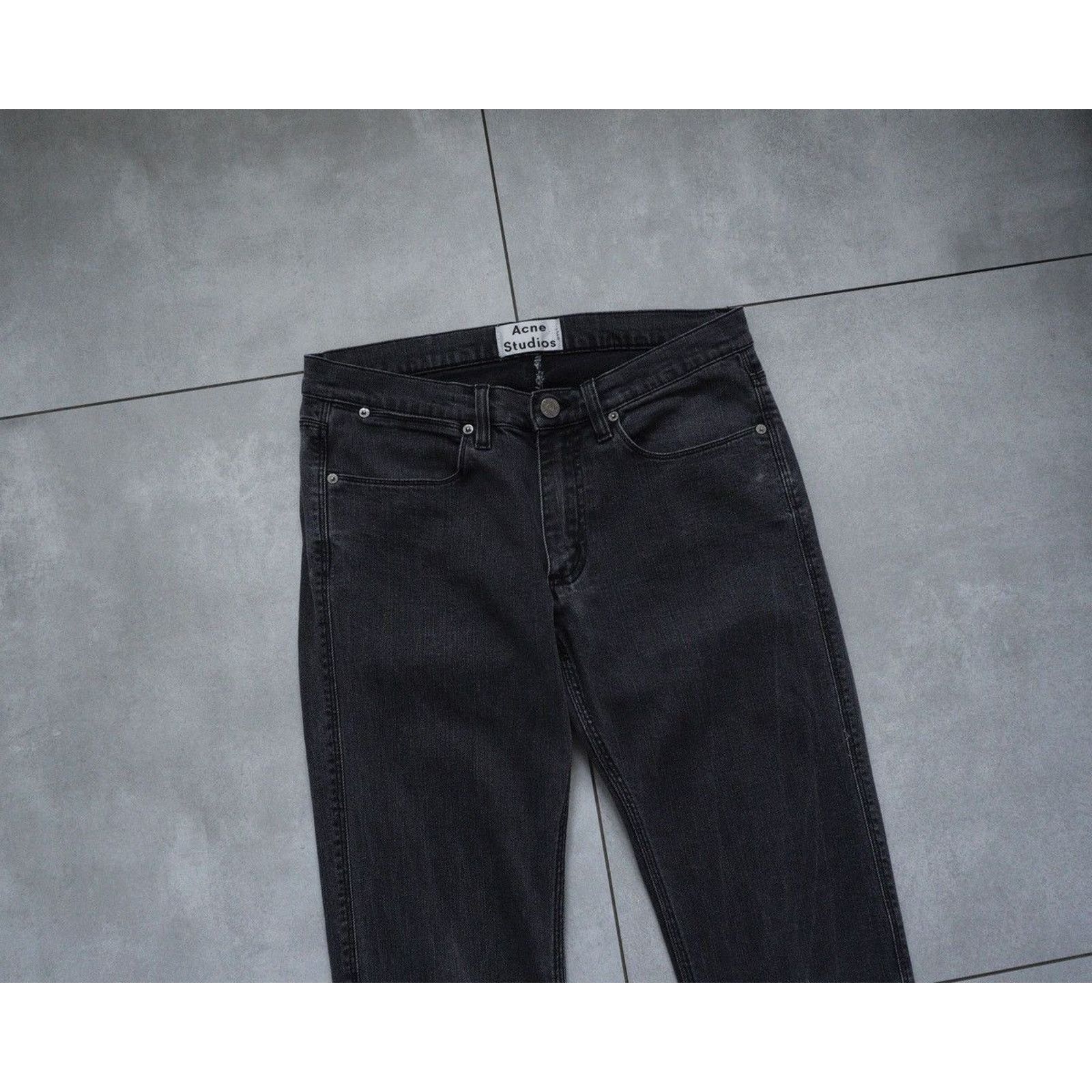 Acne Studios Acne studios max used cash grey jeans pants Size US 30 / EU 46 - 2 Thumbnail