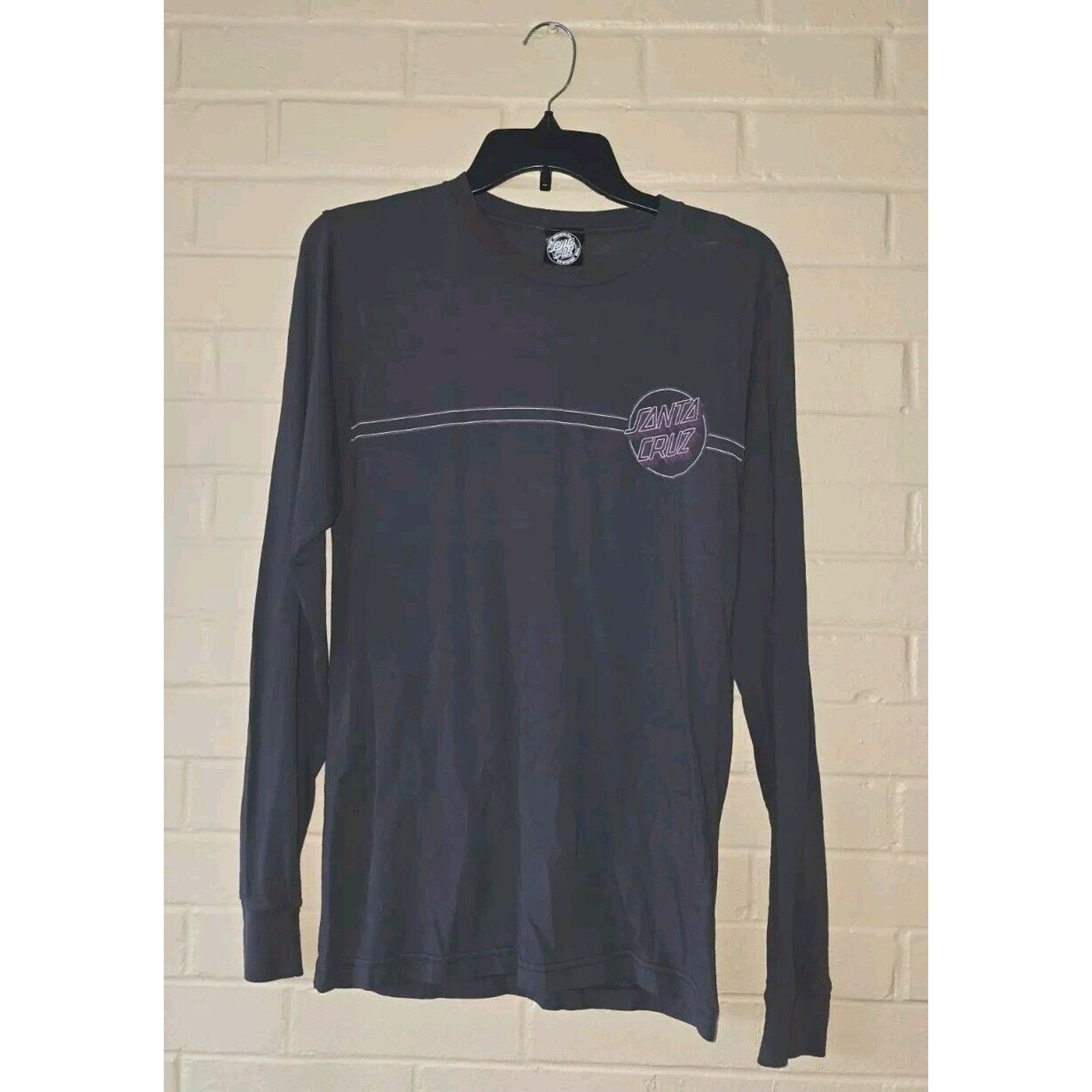 Santa Cruz Skateboards Santa Cruz Skateboard Long Sleeve T Shirt Size Small Gray Size US S / EU 44-46 / 1 - 1 Thumbnail