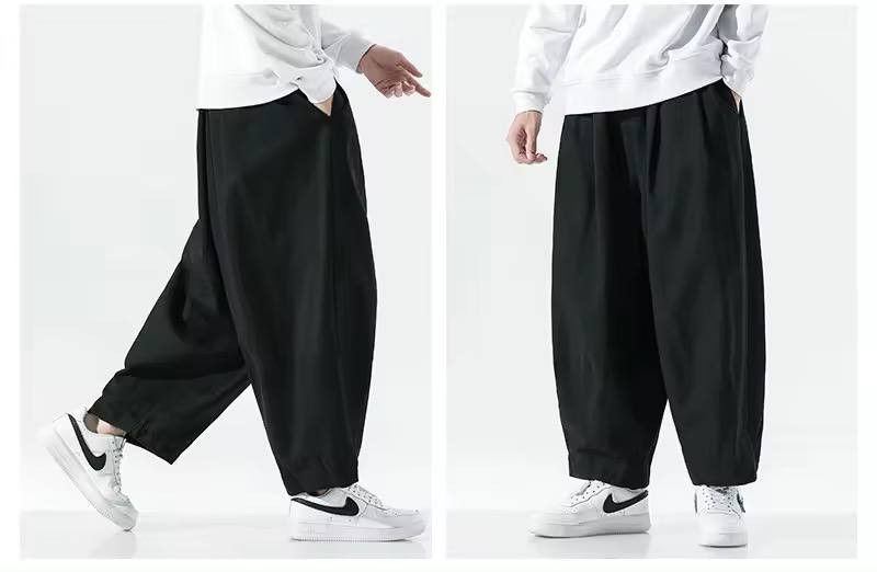 Japanese Brand × Vintage loose cotton pants Size US 38 / EU 54 - 4 Thumbnail