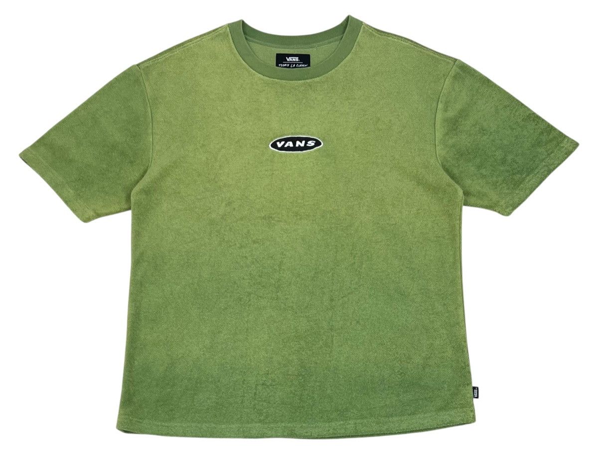 Vans Vintage Tony Alva Terry Cloth T-Shirt Lime Green Oversozed Size US M / EU 48-50 / 2 - 1 Thumbnail