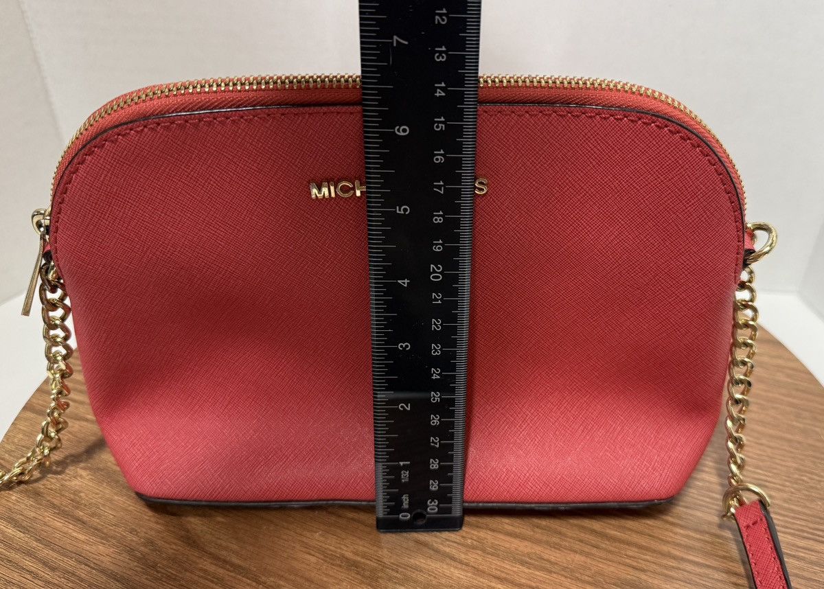 Michael Kors Michael Kors Cindy Saffiano Leather Salmon Chain Crossbody Size ONE SIZE - 12 Thumbnail