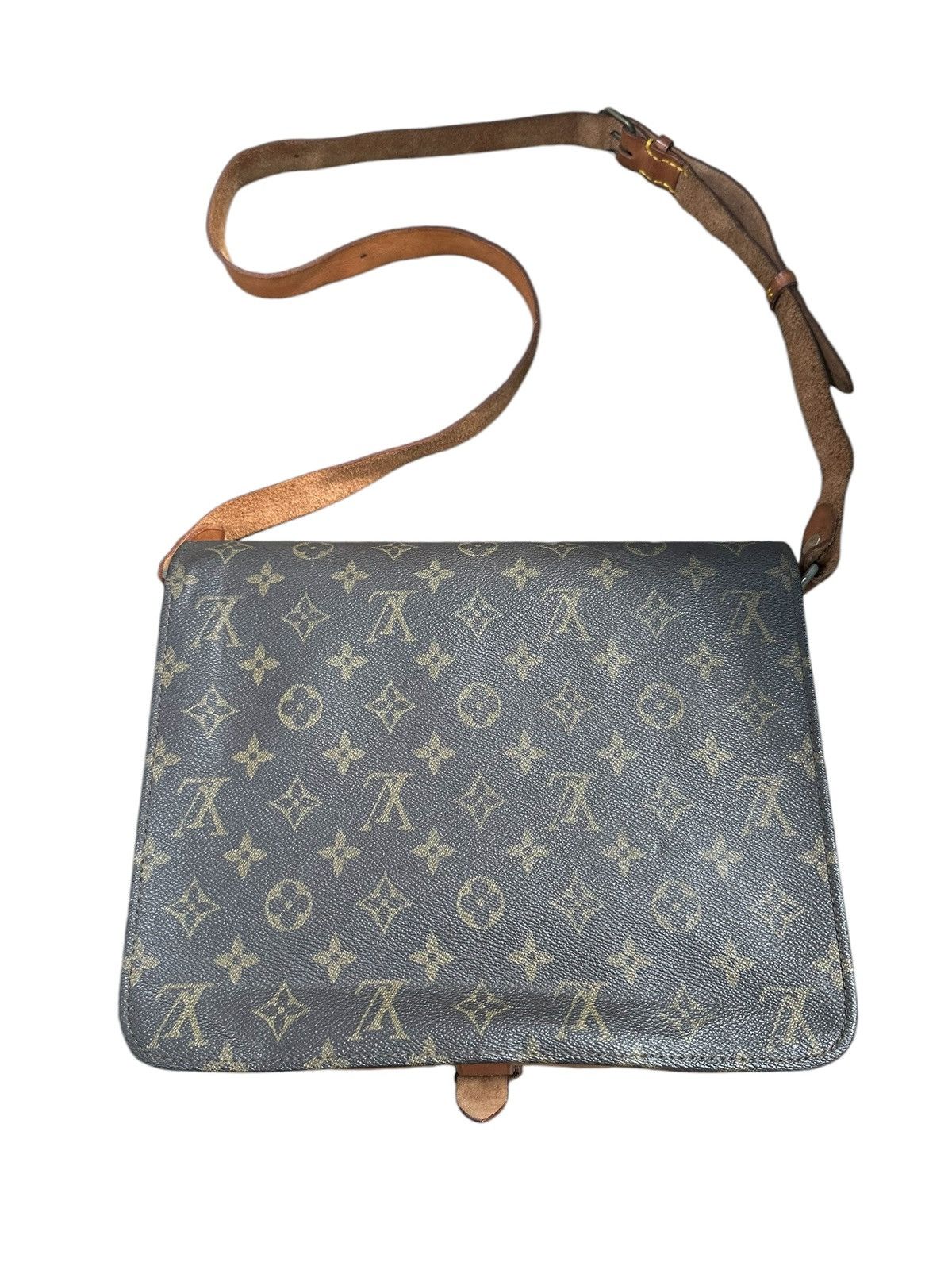 Louis Vuitton × Vintage VINTAGE LOUIS VUITTON CARTOUCHIERE MONOGRAM SHOULDER BAG Size ONE SIZE - 11 Thumbnail