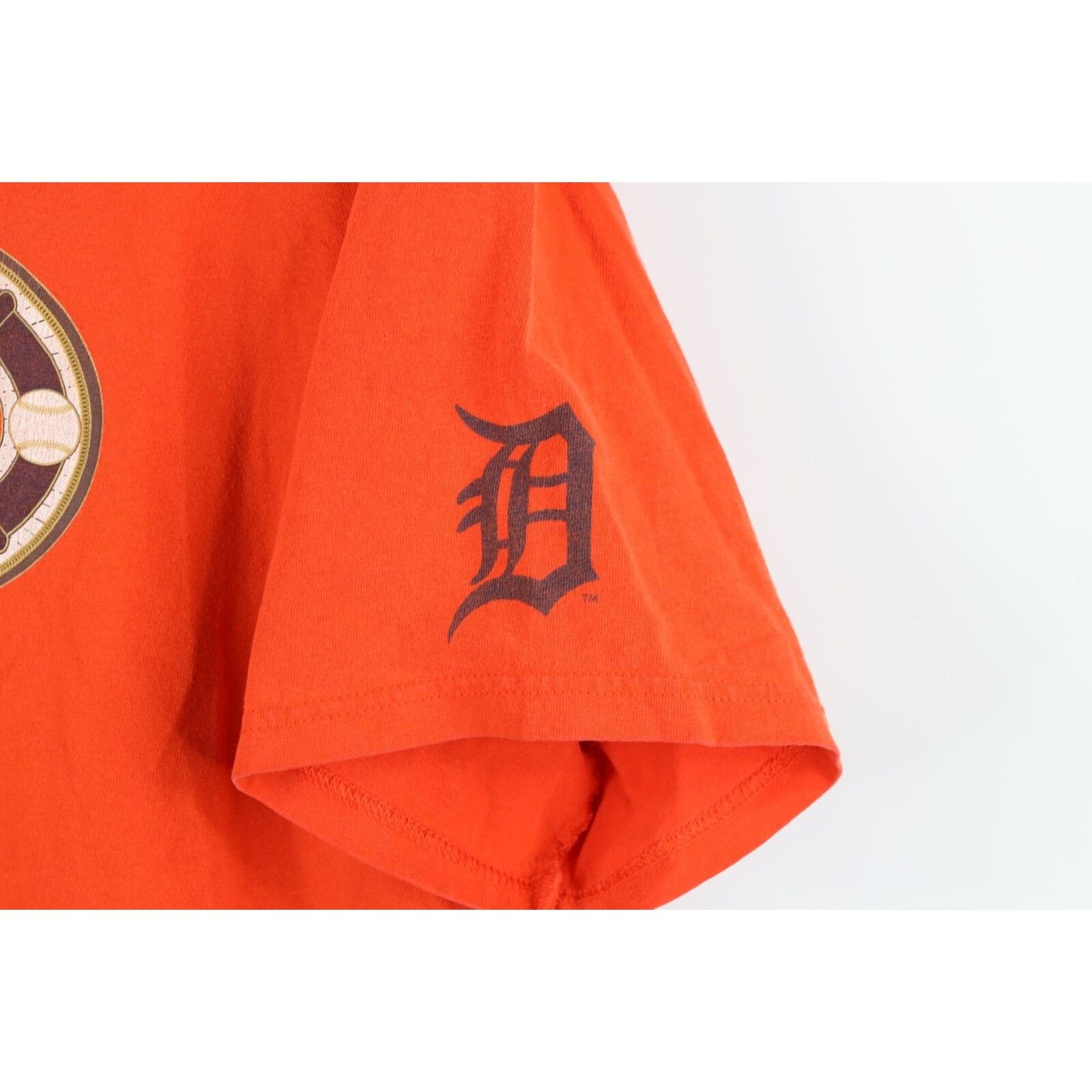 Nike × Vintage Vintage Nike Travis Scott Mini Swoosh Detroit Tigers T-Shirt Size US L / EU 52-54 / 3 - 4 Thumbnail