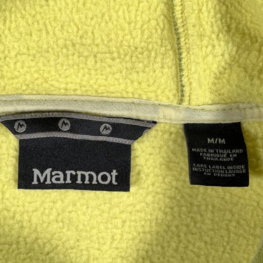 Marmot Marmot Sweater Womens MEDIUM Green Fleece Hoodie Outdoor Gorpcore Two Tone Zip Size M / US 6-8 / IT 42-44 - 4 Thumbnail