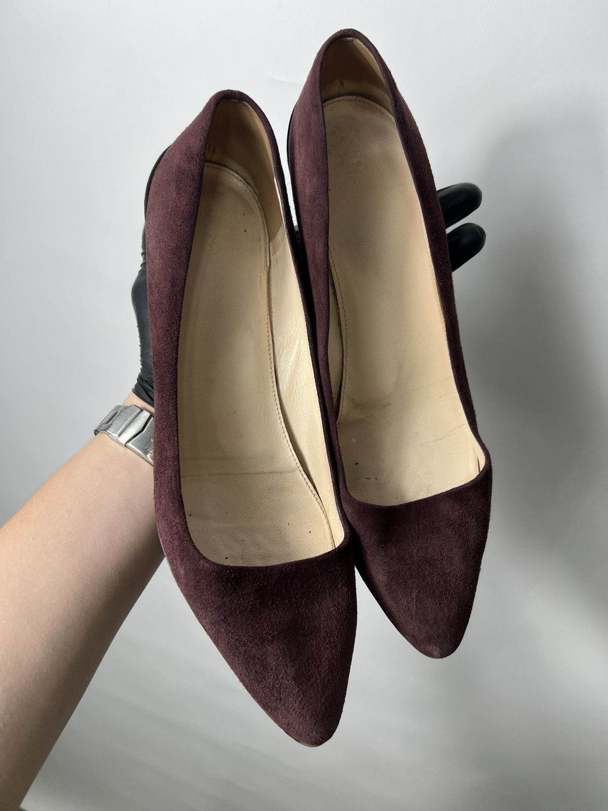 Vintage rare Italian designer Luxury Prada Heels Size 41