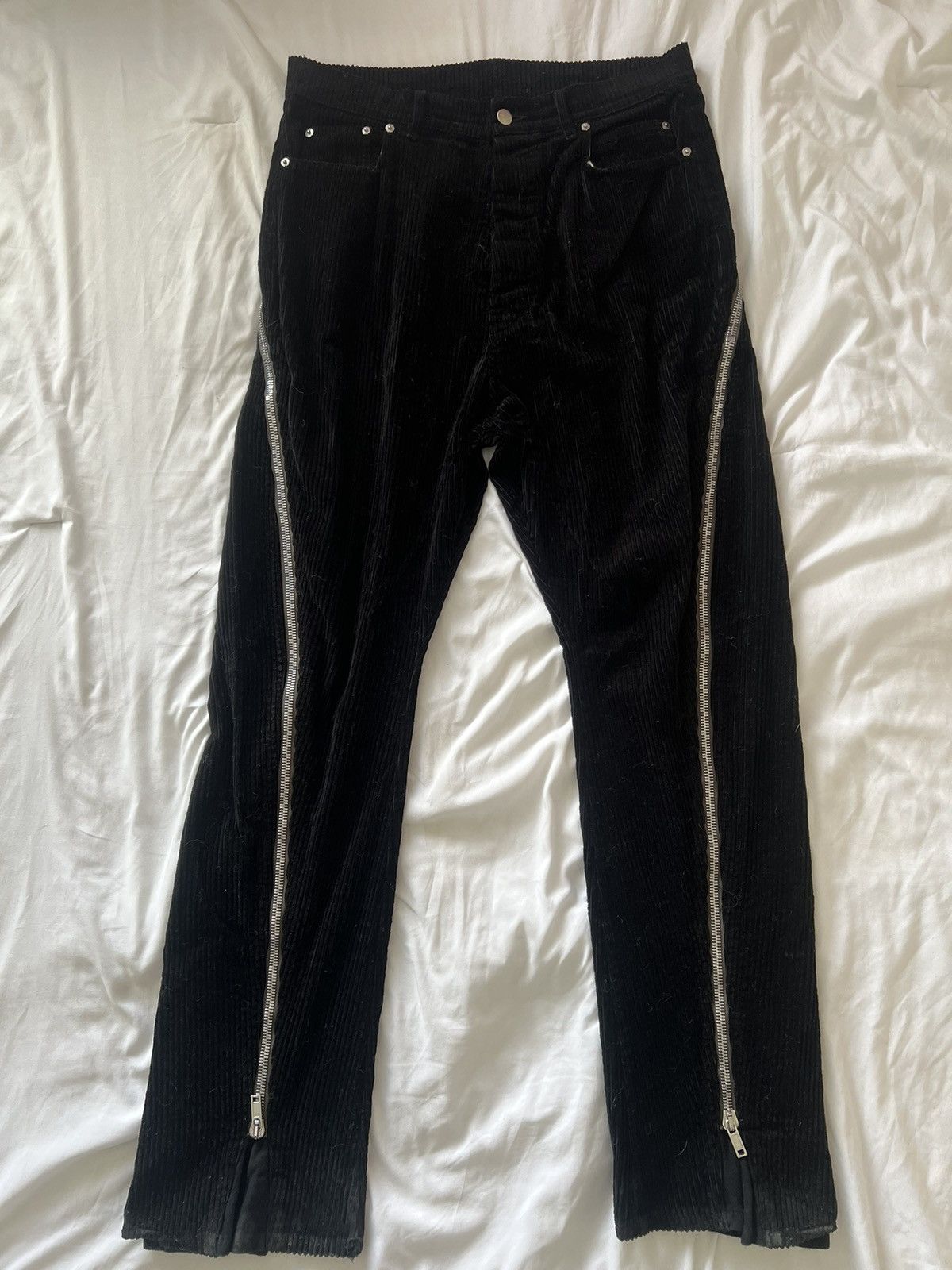 Rick Owens Rick Owen Bolan Banana Cut Corduroy Pants Size US 32 / EU 48 - 1 Thumbnail